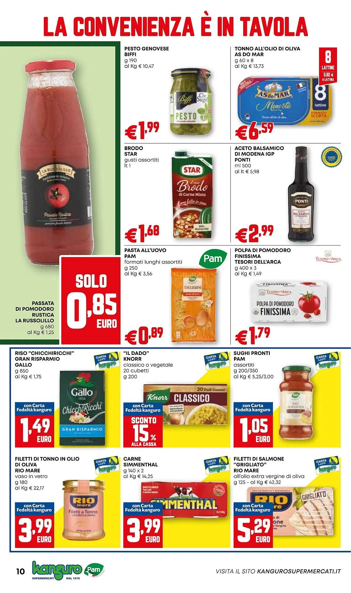 Volantino Kanguro da 9 ottobre a 22 ottobre di 2025 - Pagina del volantino 10