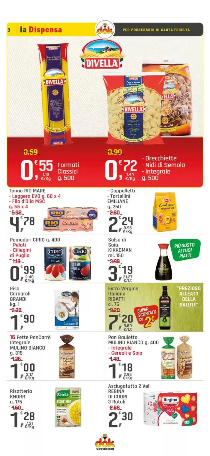 Tanti prodotti scontati oltre il 20% da 4 novembre a 16 novembre di 2024 - Pagina del volantino 9