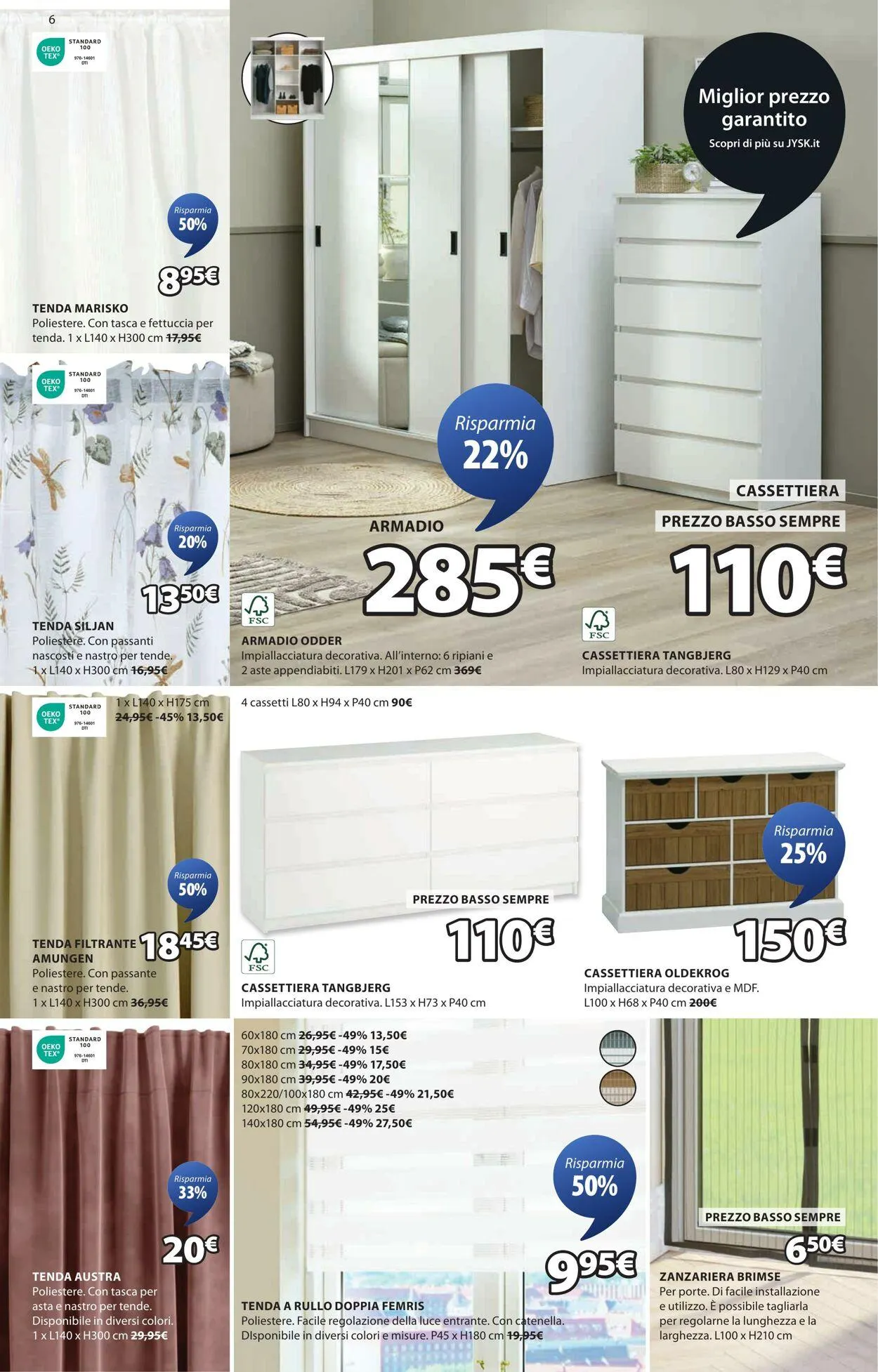 Jysk Volantino attuale da 3 giugno a 17 giugno di 2025 - Pagina del volantino 7