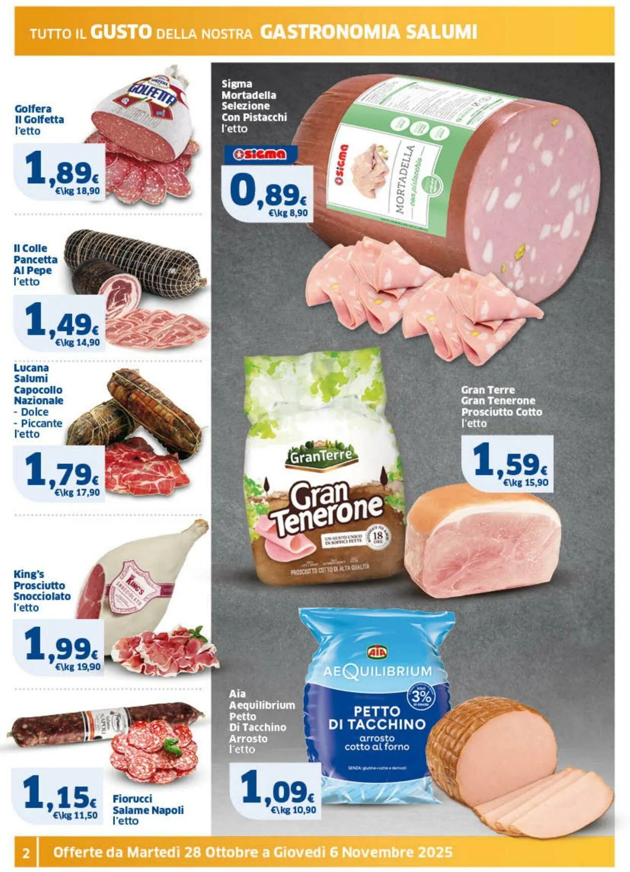 Sigma - Napoli Volantino attuale da 28 ottobre a 6 novembre di 2025 - Pagina del volantino 2