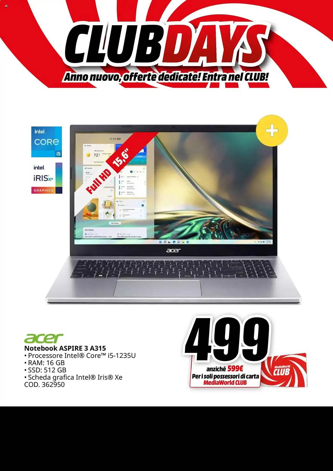 Volantino MediaWorld da 26 dicembre a 3 gennaio di 2025 - Pagina del volantino 19