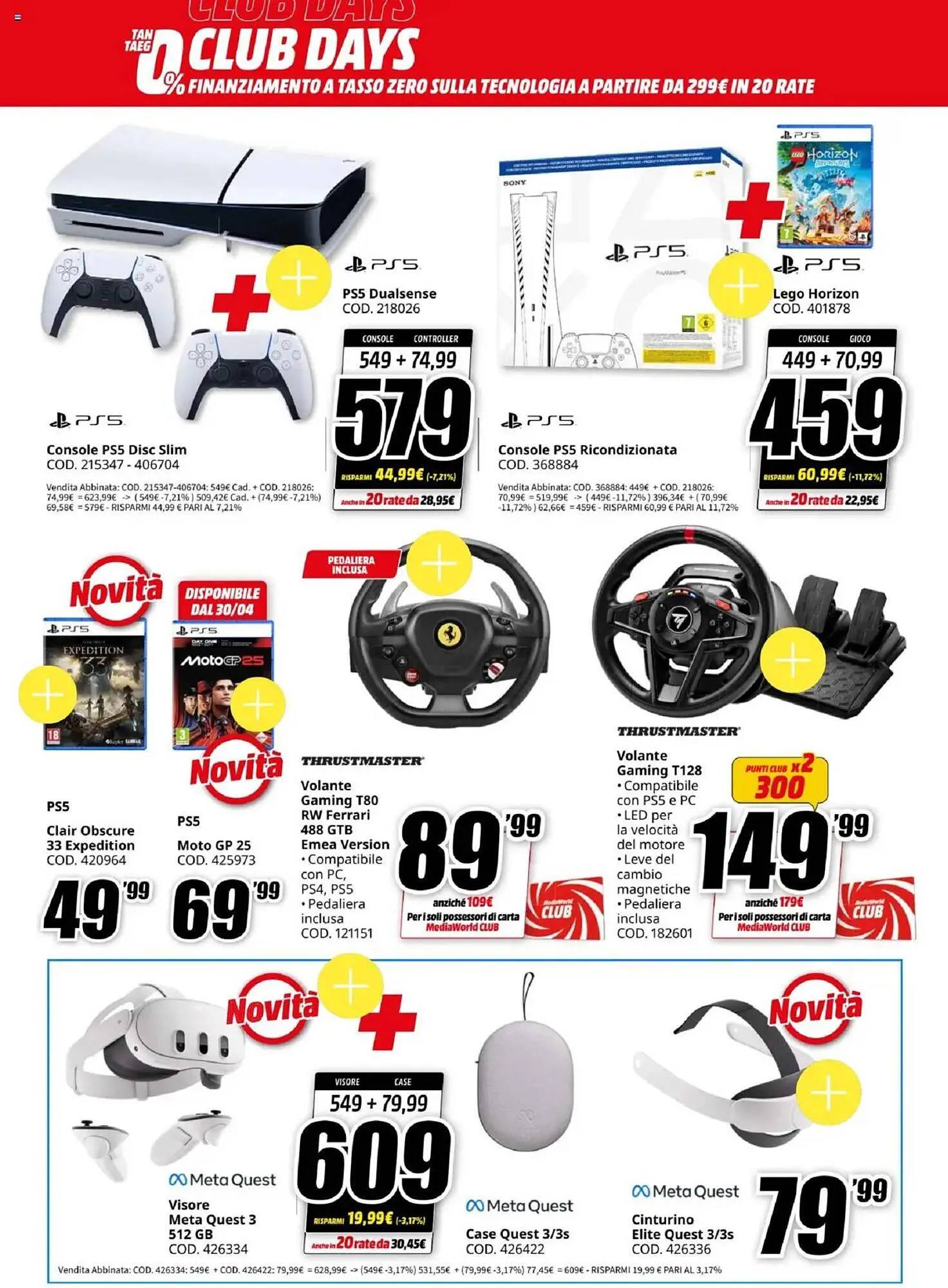 Volantino MediaWorld da 25 aprile a 8 maggio di 2025 - Pagina del volantino 16