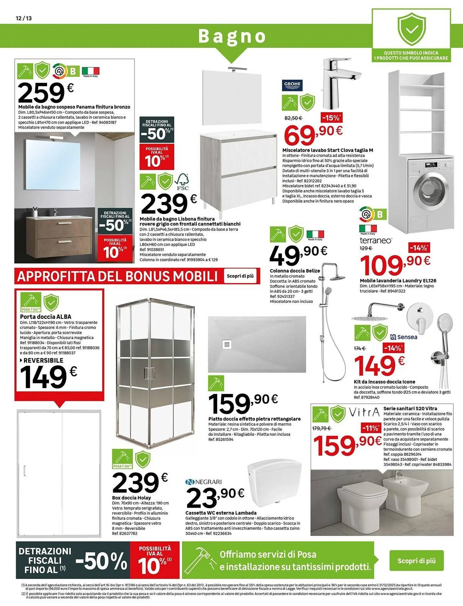 Volantino Leroy Merlin da 1 luglio a 27 luglio di 2025 - Pagina del volantino 12