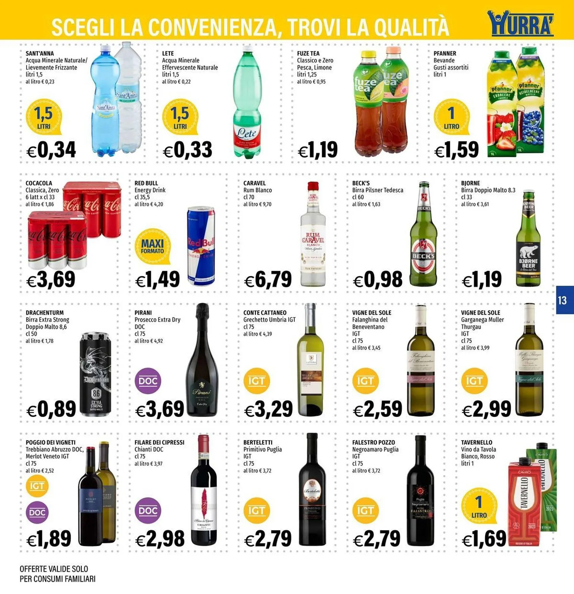 Volantino Hurrà da 16 ottobre a 29 ottobre di 2025 - Pagina del volantino 13