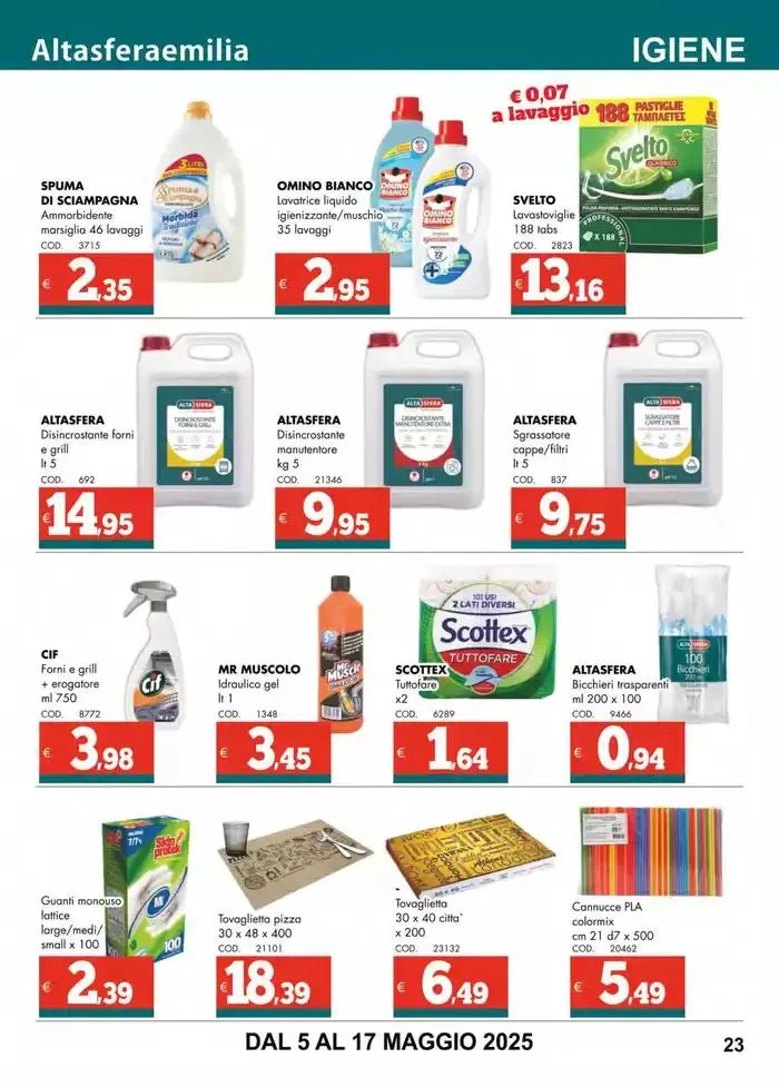 Speciale pizzeria! da 5 maggio a 17 maggio di 2025 - Pagina del volantino 23