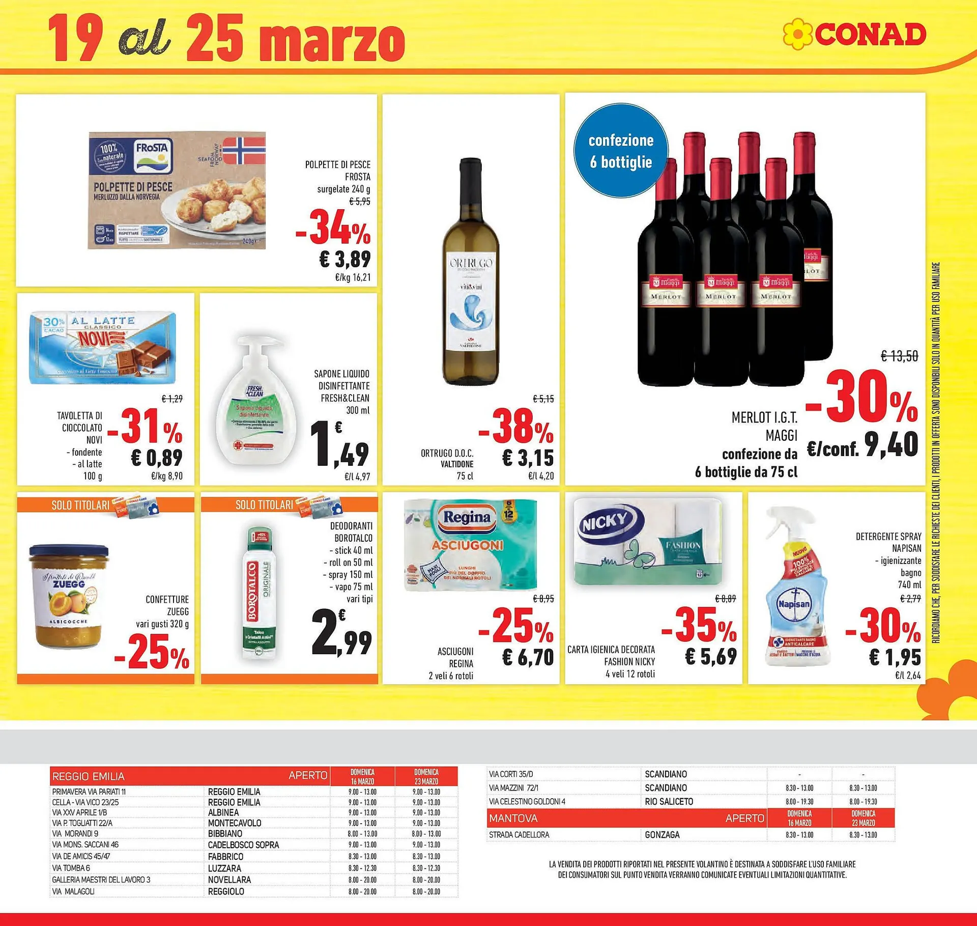 Volantino Conad da 11 marzo a 25 marzo di 2025 - Pagina del volantino 33