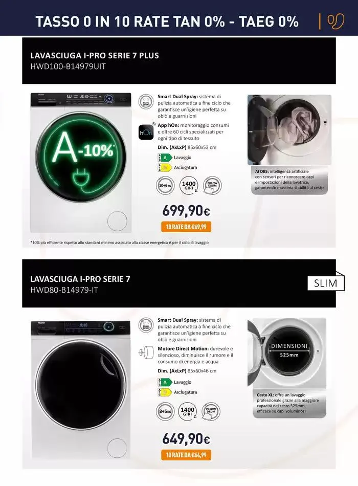 Speciale Haier da Unieuro! da 21 febbraio a 2 marzo di 2025 - Pagina del volantino 11