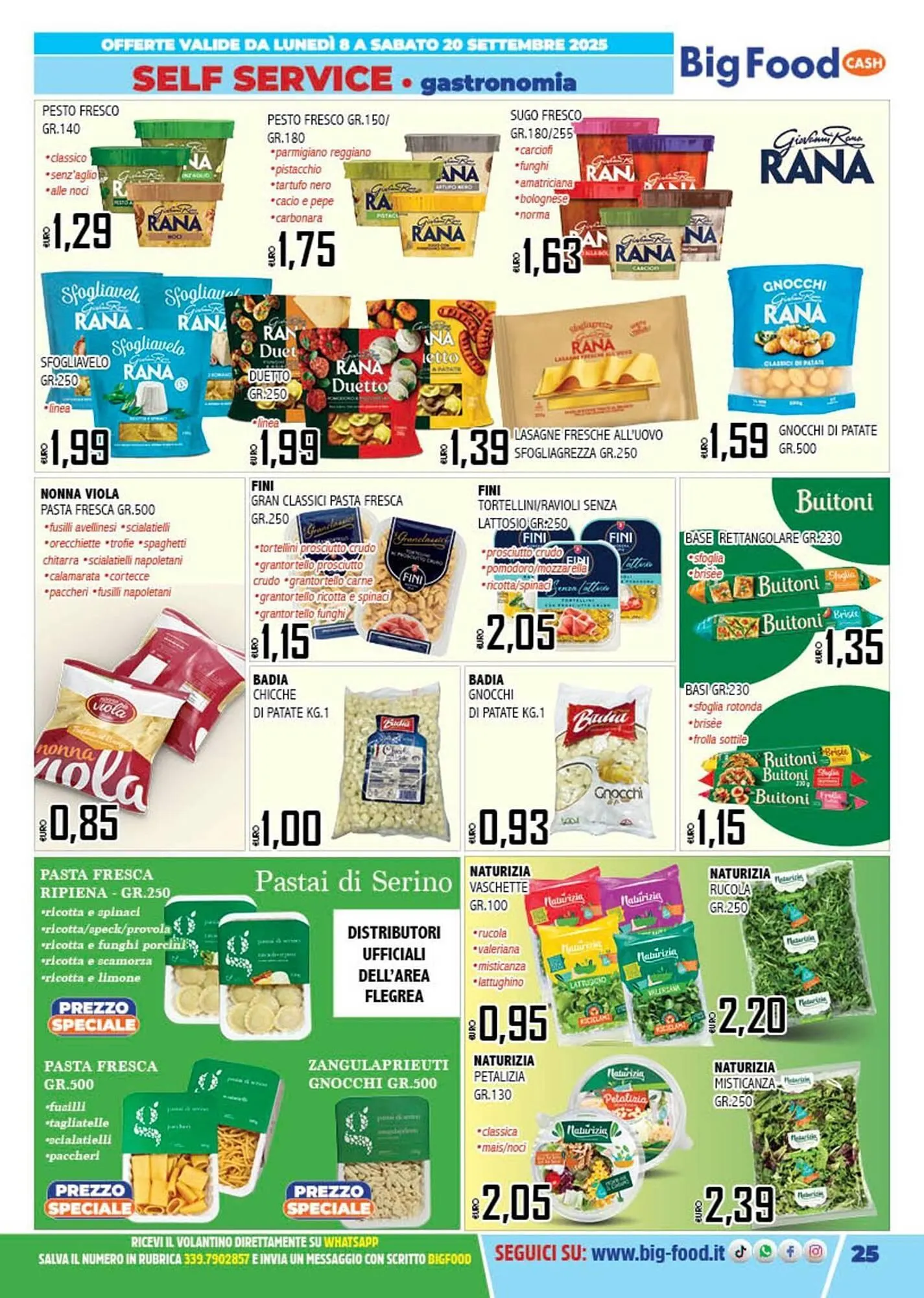 Volantino Big Food da 8 settembre a 20 settembre di 2025 - Pagina del volantino 25