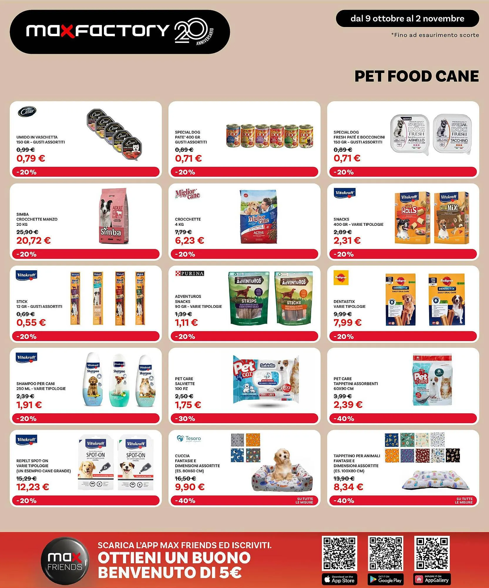 Volantino Max Factory da 8 ottobre a 2 novembre di 2025 - Pagina del volantino 34