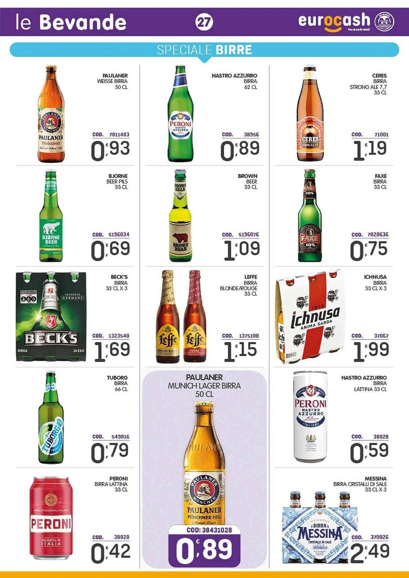 Volantino Eurocash da 27 agosto a 14 settembre di 2025 - Pagina del volantino 27
