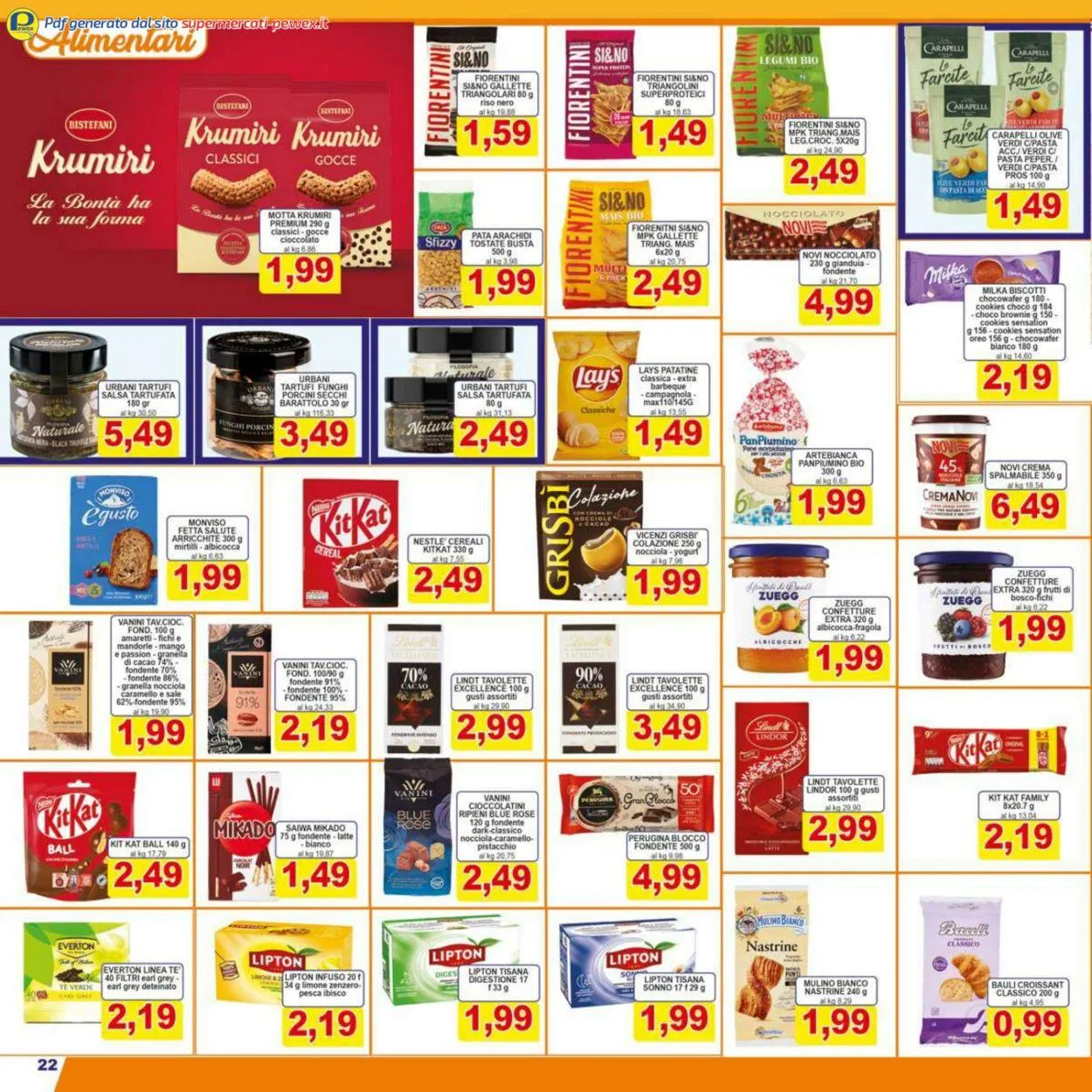 Pewex Volantino attuale da 15 dicembre a 29 dicembre di 2025 - Pagina del volantino 22