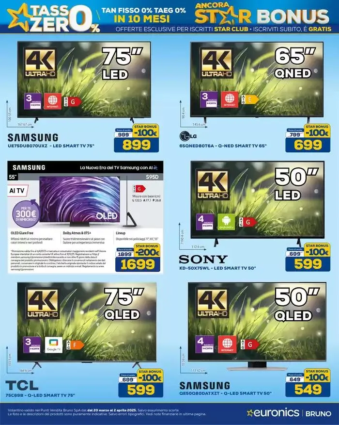 Star Bonus continua -100 euro da 20 marzo a 2 aprile di 2025 - Pagina del volantino 4