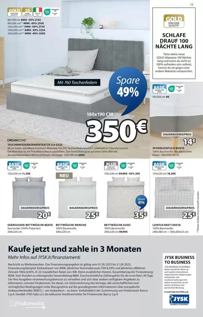 Ein großartiges Angebot für deinen Garten da 1 maggio a 31 maggio di 2025 - Pagina del volantino 15