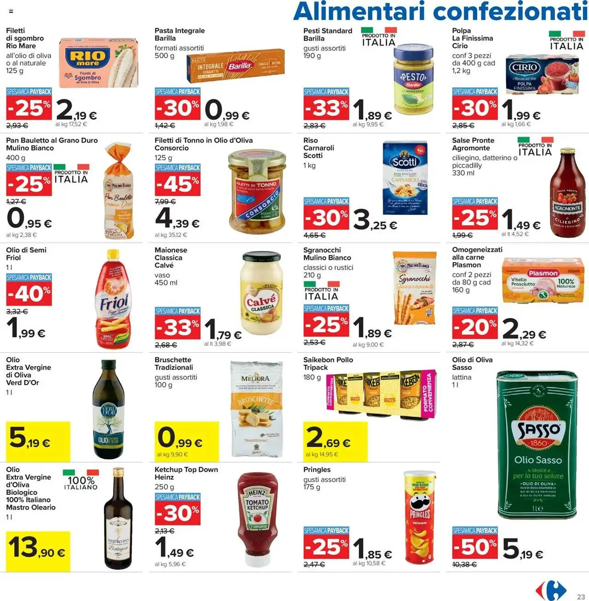 Volantino Carrefour Iper da 5 settembre a 14 settembre di 2025 - Pagina del volantino 23