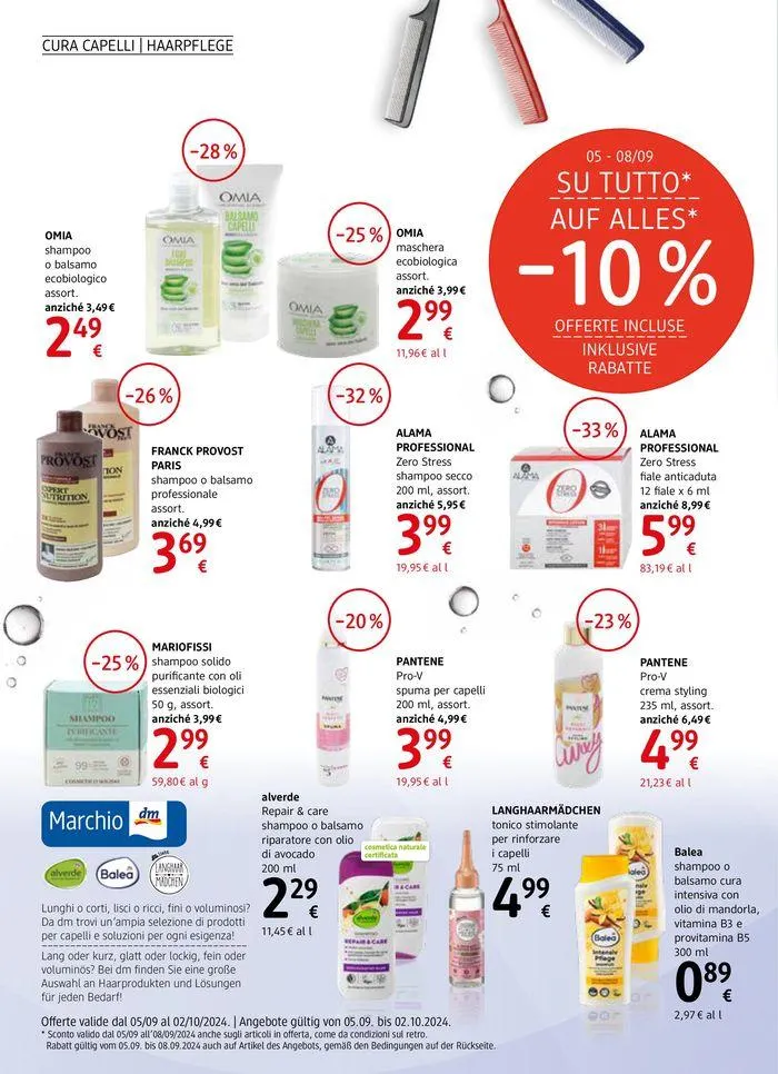 Journal da 12 settembre a 2 ottobre di 2024 - Pagina del volantino 8