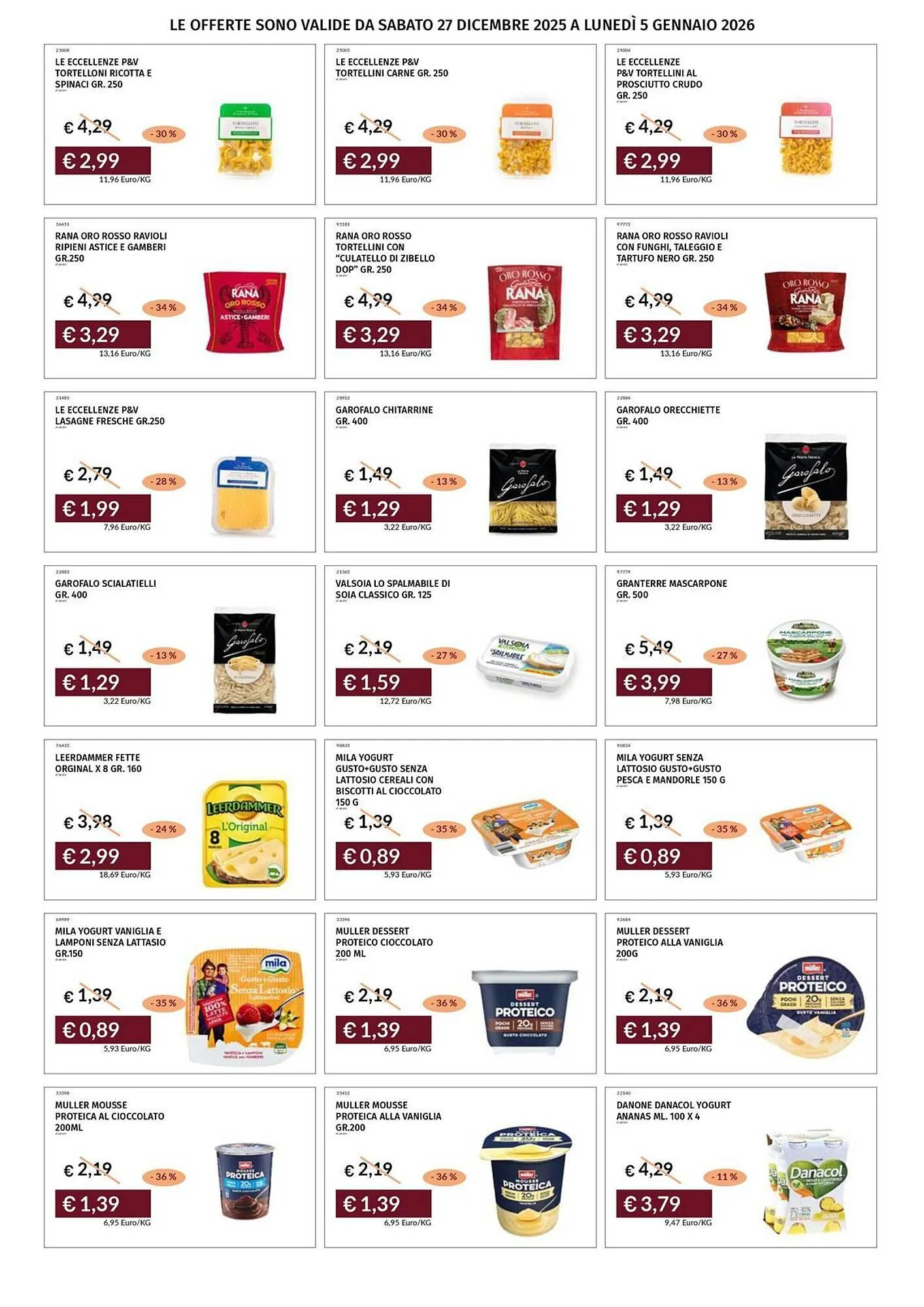Volantino Prezzemolo e Vitale da 29 dicembre a 5 gennaio di 2026 - Pagina del volantino 6