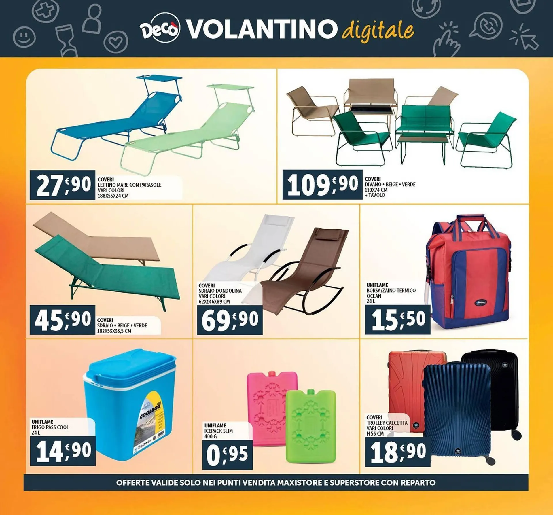 Volantino Deco Maxistore da 27 giugno a 7 luglio di 2025 - Pagina del volantino 34