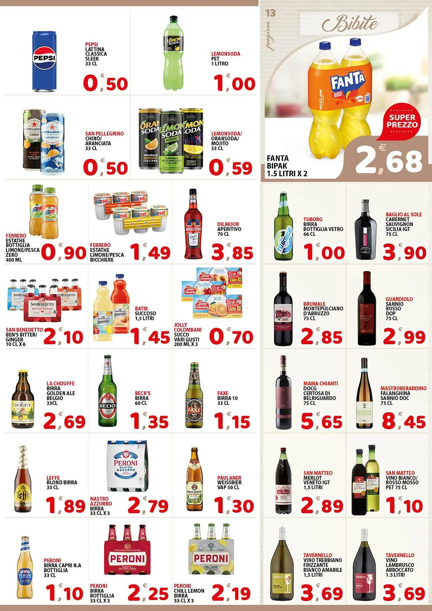 Volantino Premium Supermercati da 10 luglio a 23 luglio di 2025 - Pagina del volantino 13