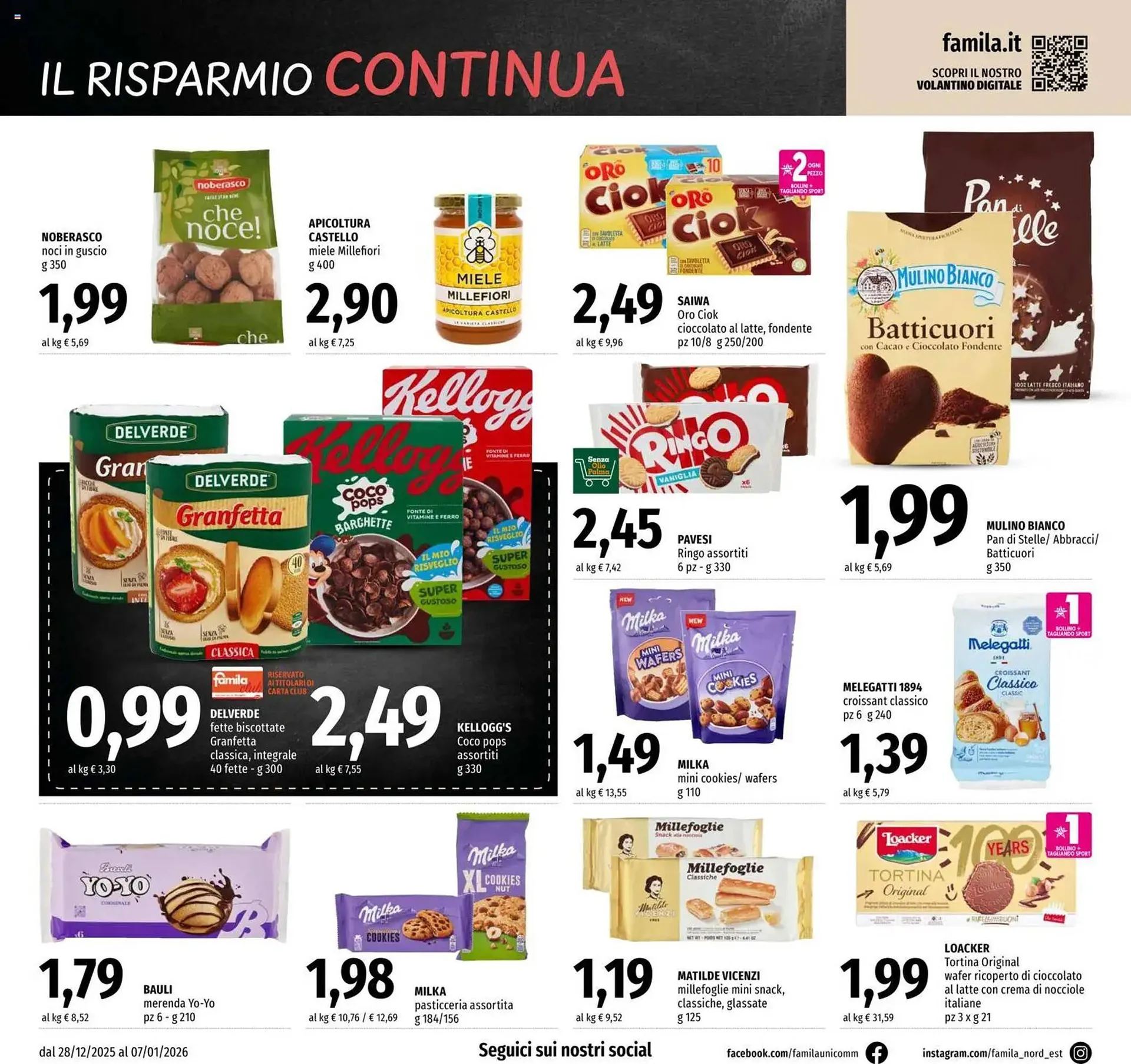 Volantino Famila da 28 dicembre a 7 gennaio di 2026 - Pagina del volantino 16