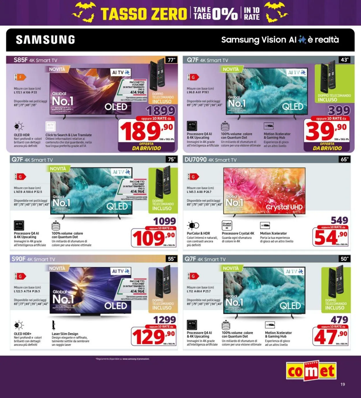 Comet Volantino attuale da 24 ottobre a 30 ottobre di 2025 - Pagina del volantino 19