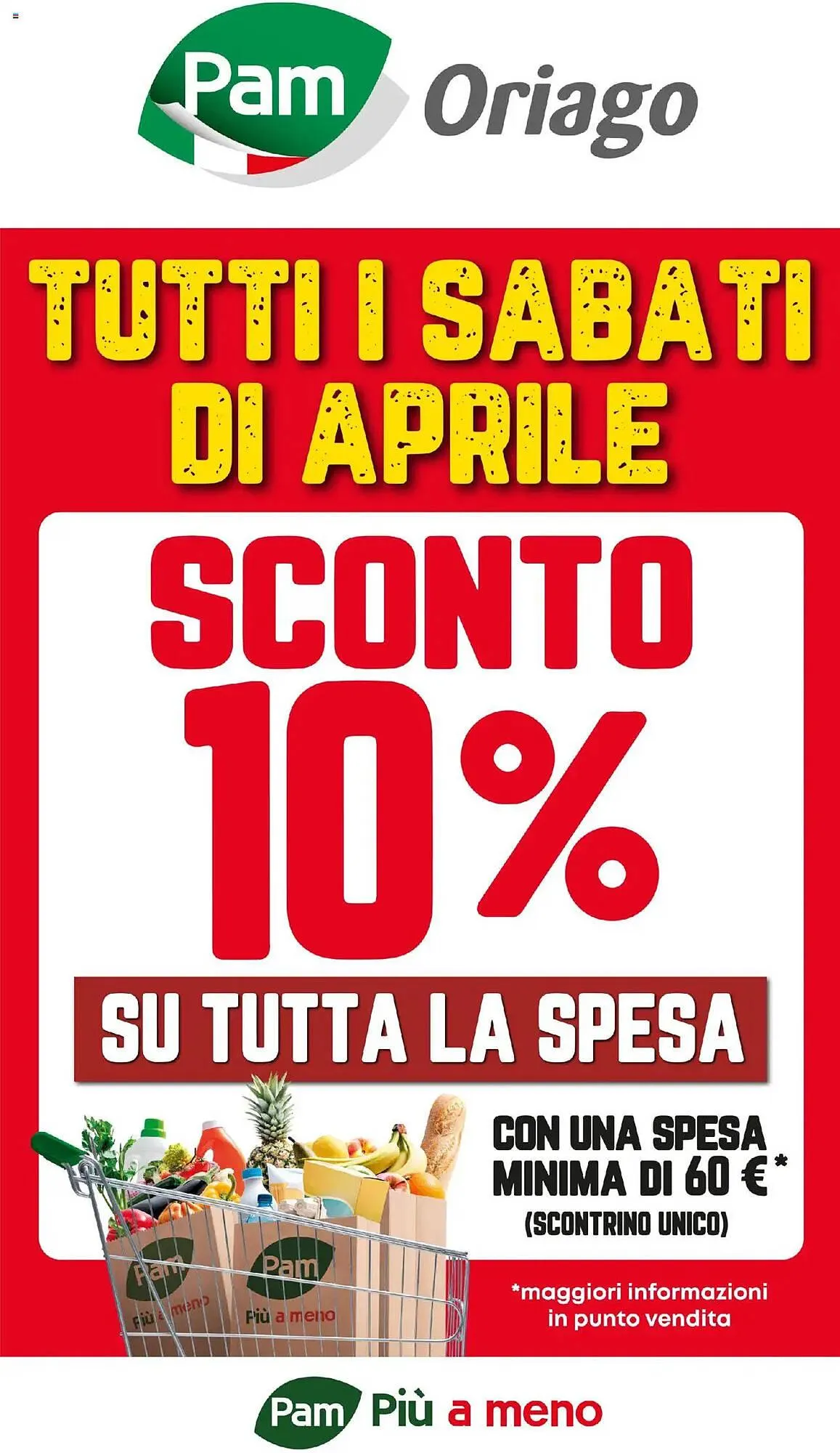 Volantino Pam da 2 aprile a 26 aprile di 2025 - Pagina del volantino 1