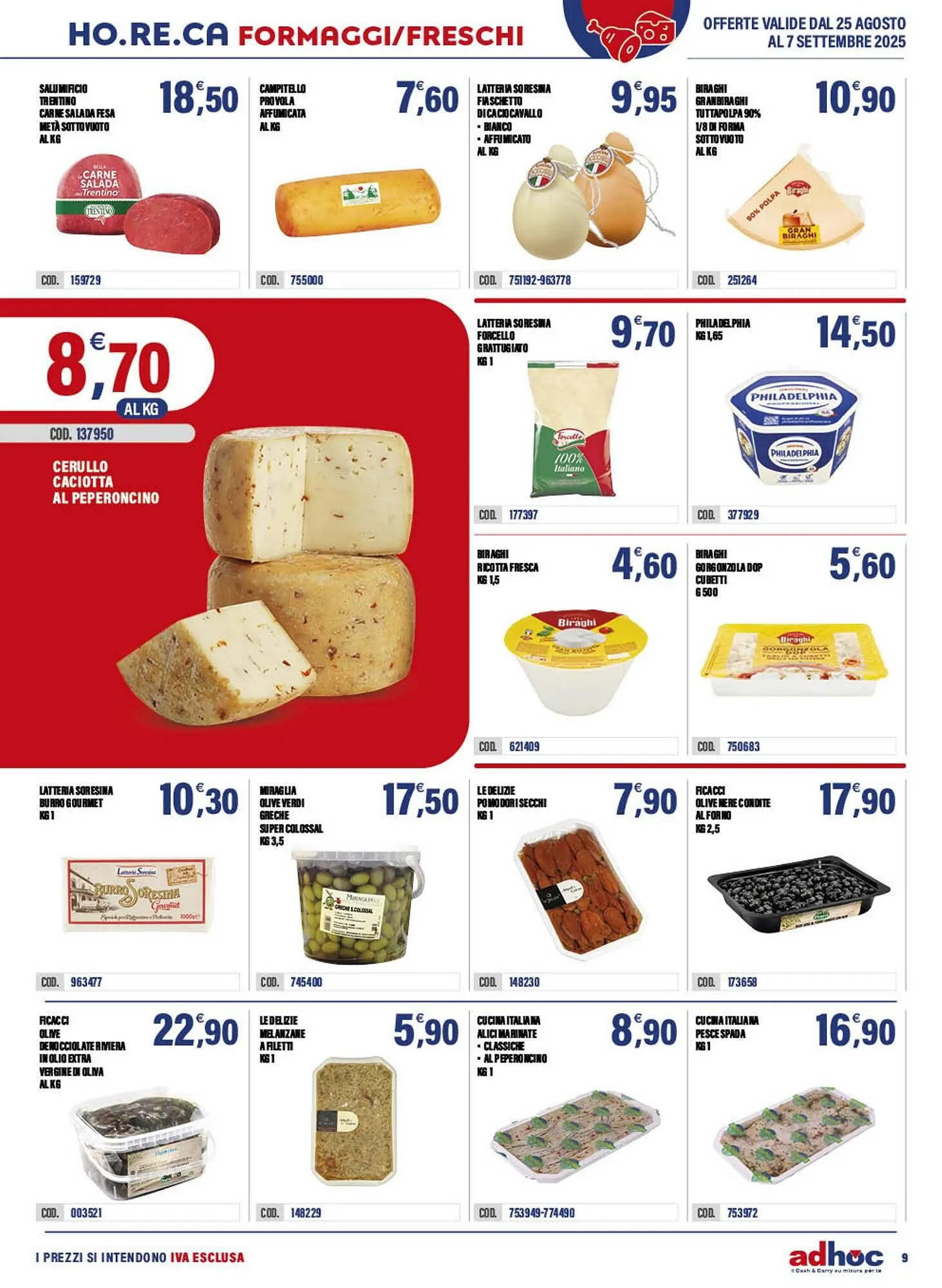 Volantino Adhoc da 25 agosto a 7 settembre di 2025 - Pagina del volantino 9