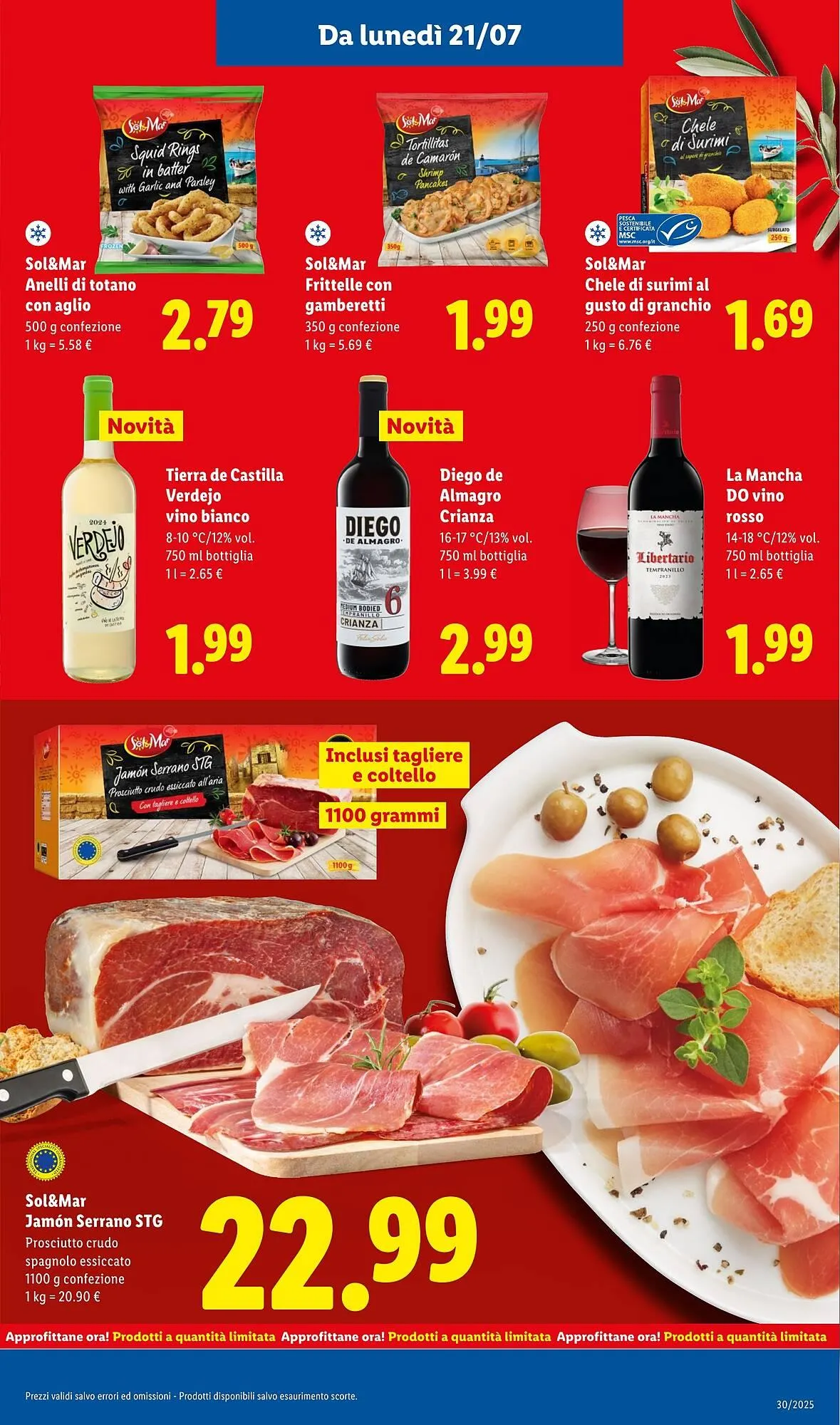 Volantino Lidl da 21 luglio a 27 luglio di 2025 - Pagina del volantino 21