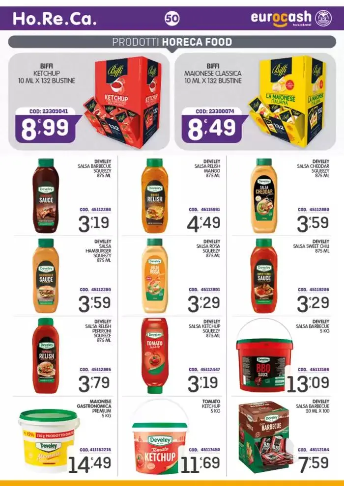 Offerte Eurocash da 18 novembre a 8 dicembre di 2024 - Pagina del volantino 50