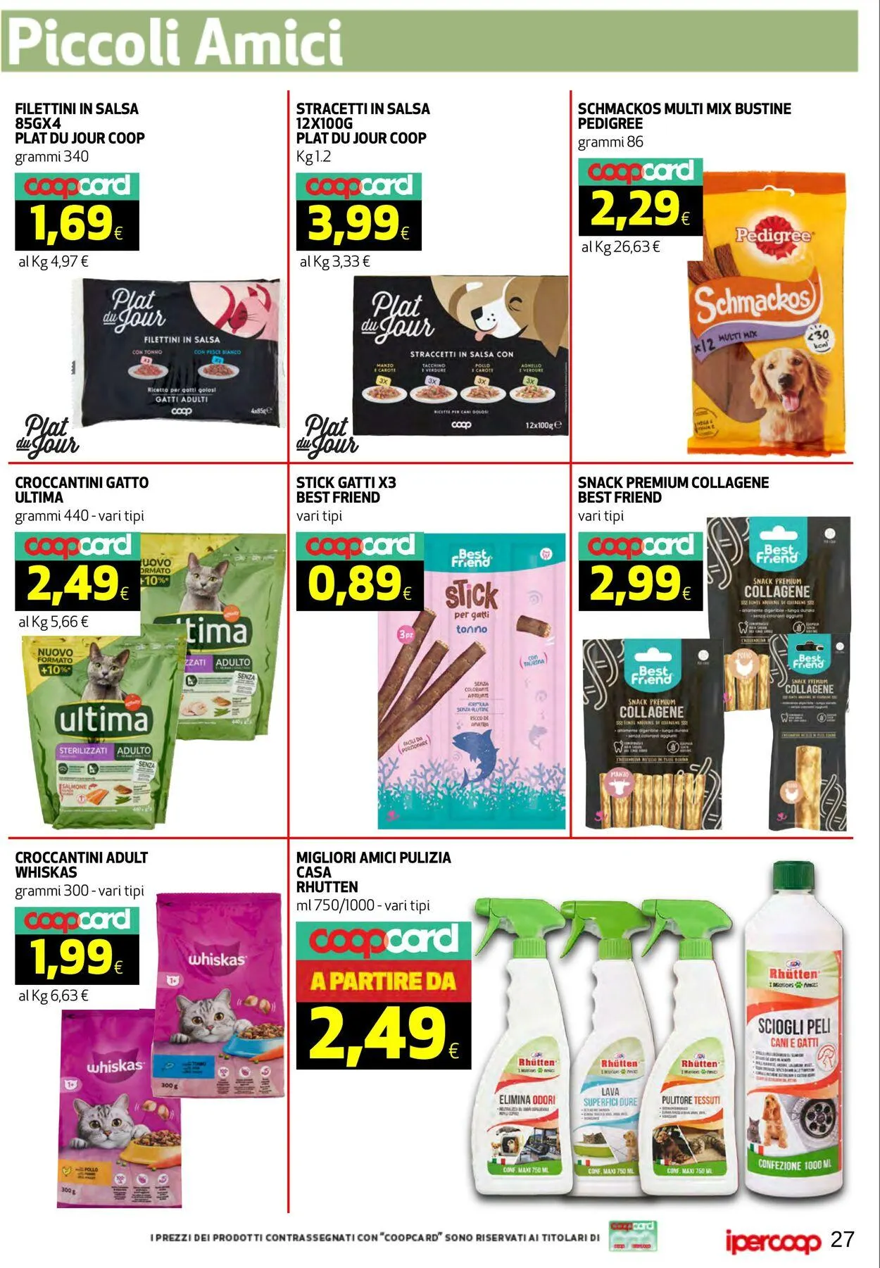 Coop Volantino attuale da 18 agosto a 26 agosto di 2025 - Pagina del volantino 27