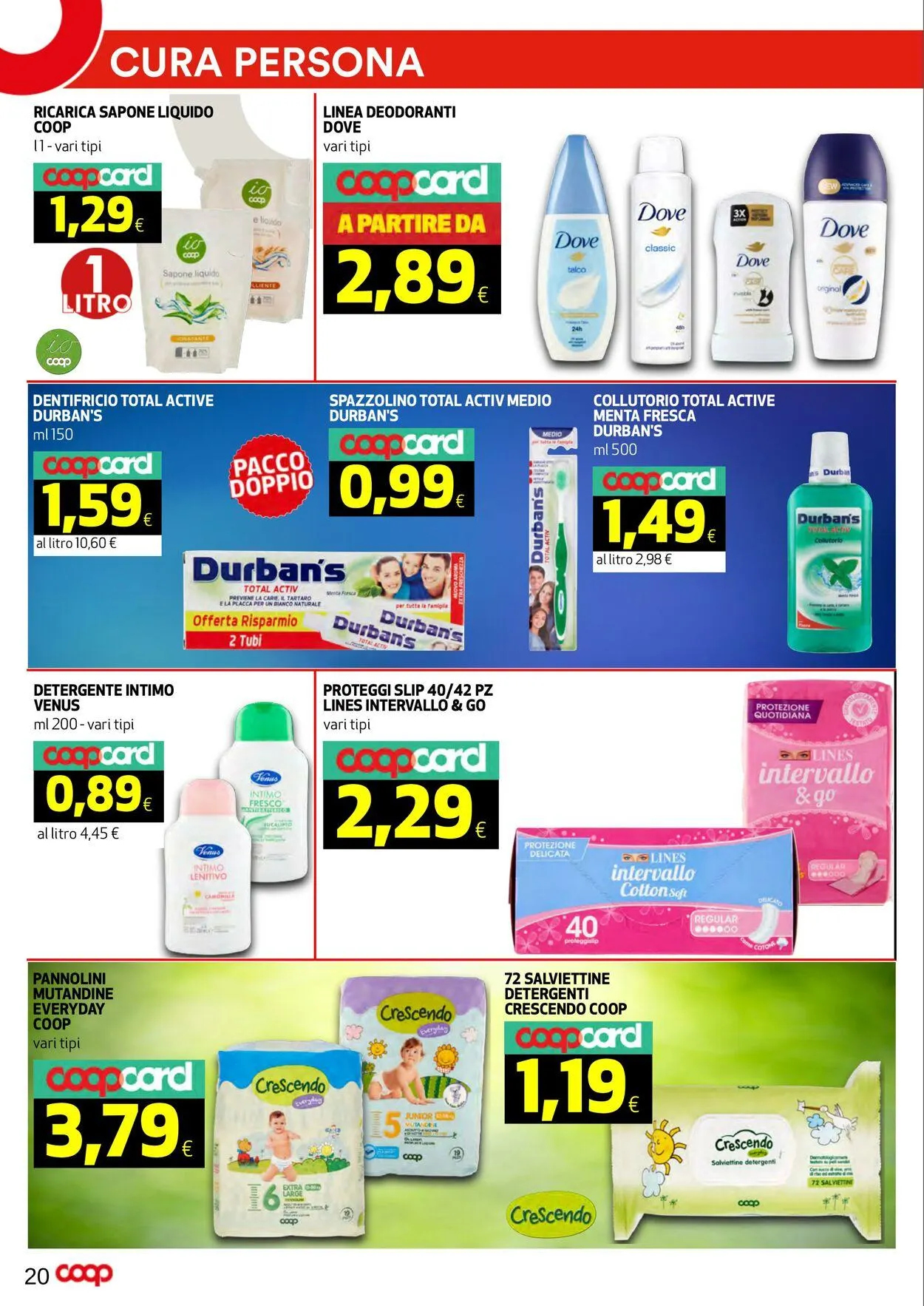 Coop Volantino attuale da 13 ottobre a 22 ottobre di 2025 - Pagina del volantino 20