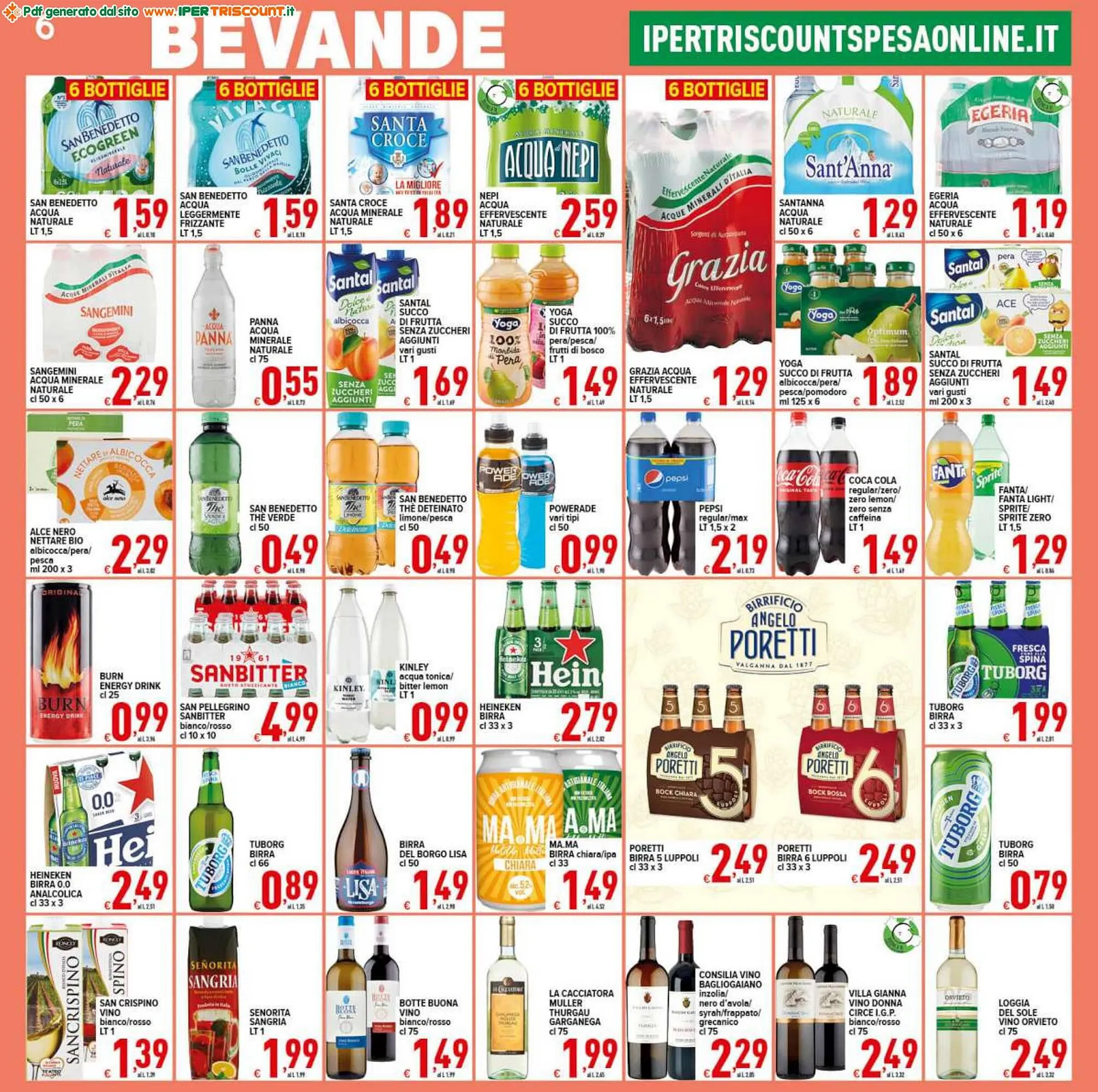 Volantino Iper Triscount da 13 ottobre a 24 ottobre di 2023 - Pagina del volantino 6