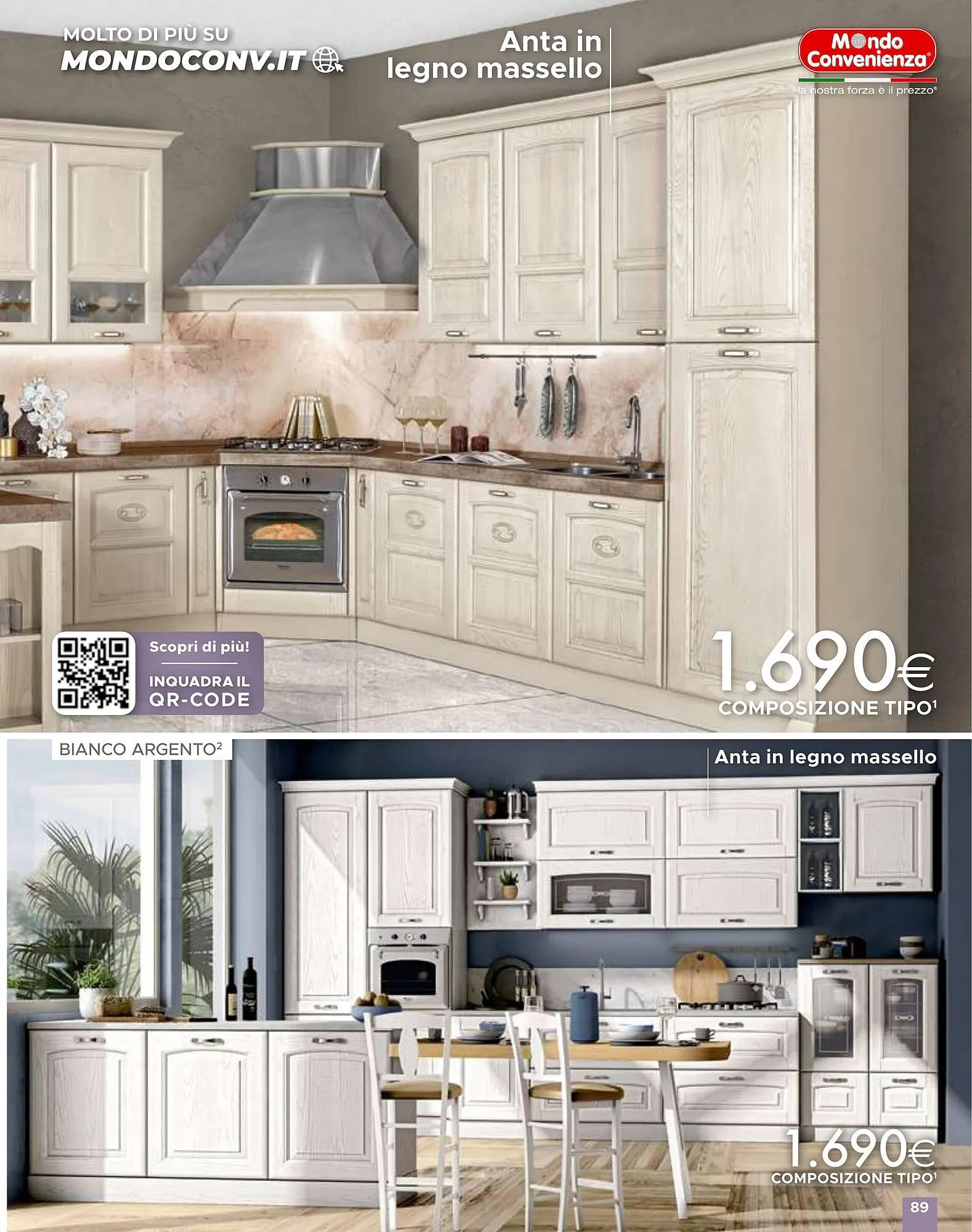 Volantino Mondo Convenienza da 1 aprile a 1 settembre di 2024 - Pagina del volantino 89