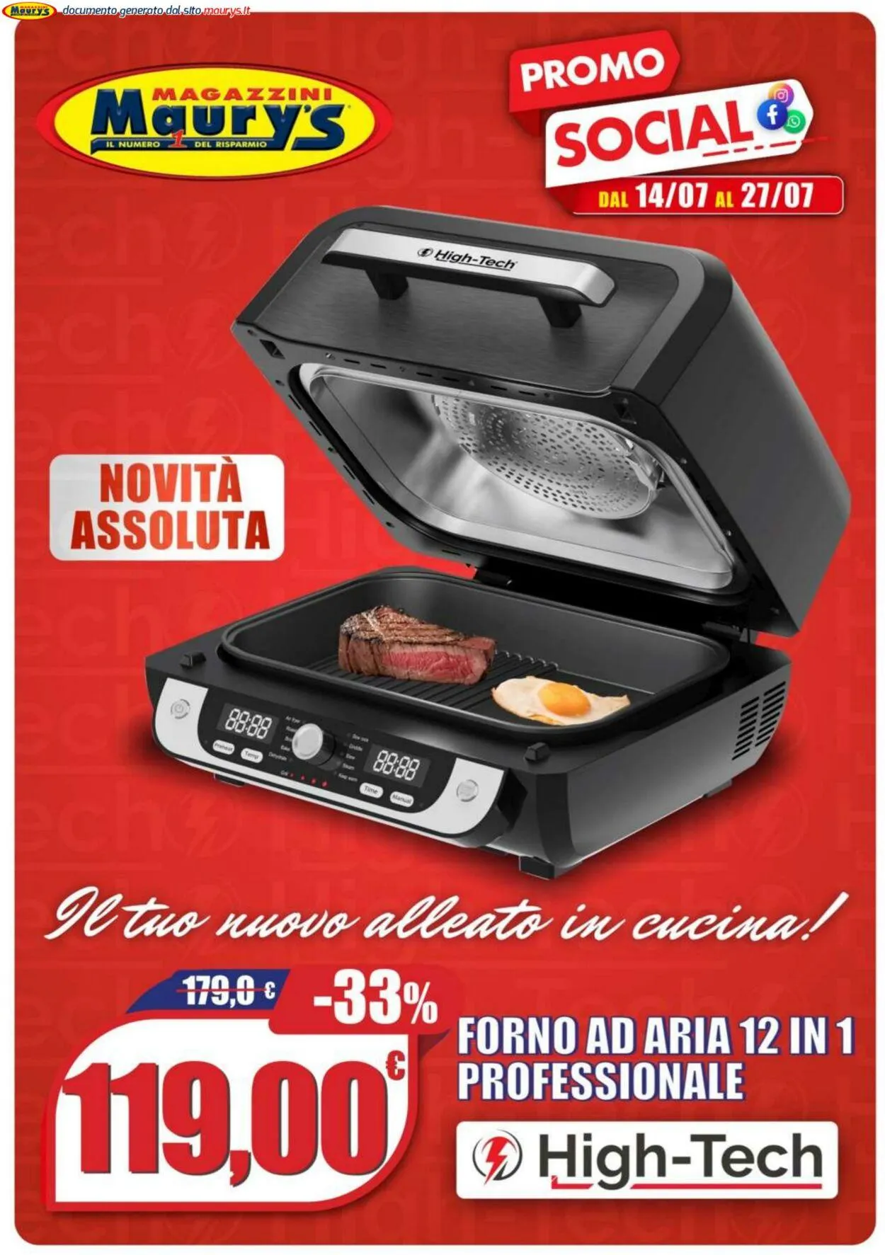 Maury's da 22 luglio a 22 agosto di 2025 - Pagina del volantino 1