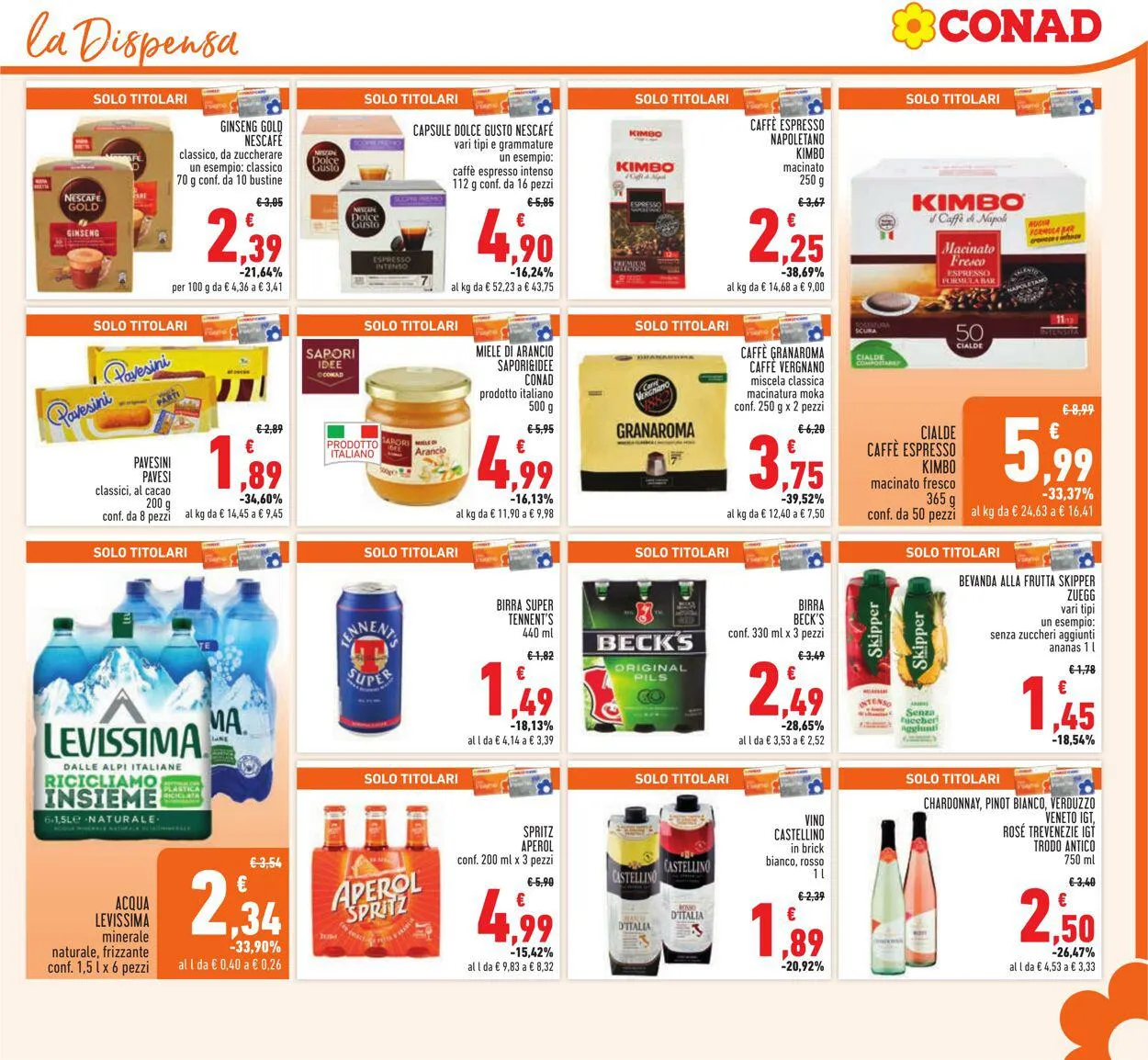 Conad - Roma Volantino attuale da 3 aprile a 14 aprile di 2024 - Pagina del volantino 17