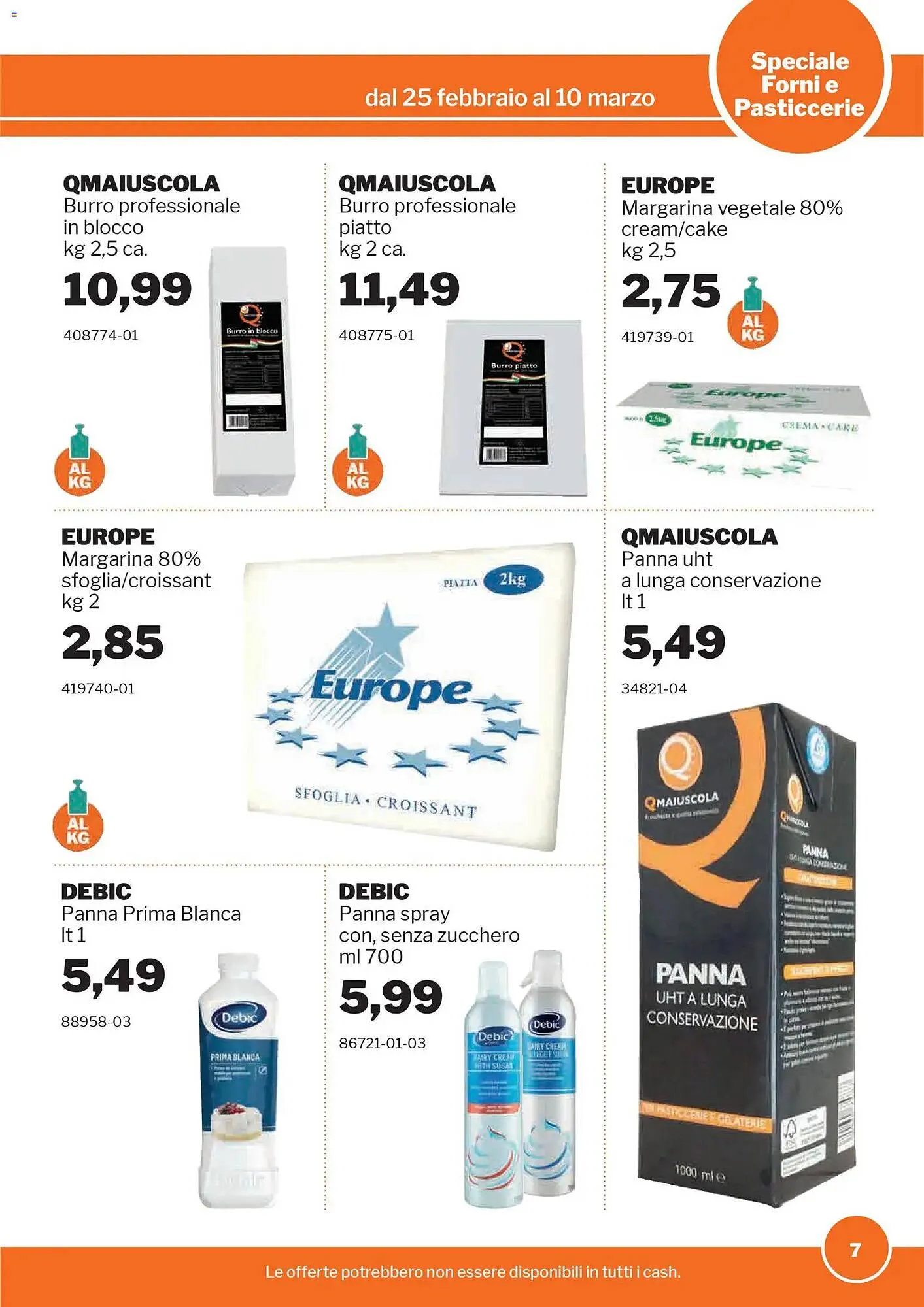 Volantino GrosMarket da 25 febbraio a 10 marzo di 2026 - Pagina del volantino 7