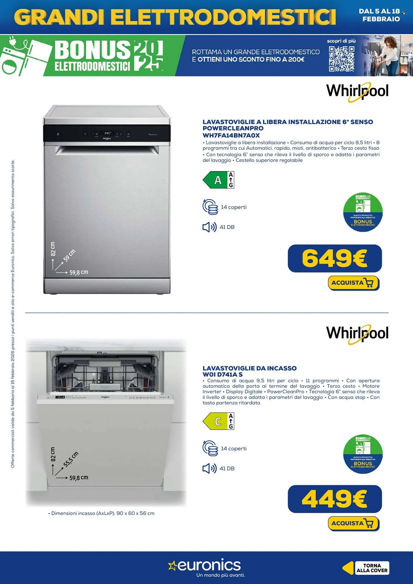 Volantino Euronics da 5 febbraio a 18 febbraio di 2026 - Pagina del volantino 7