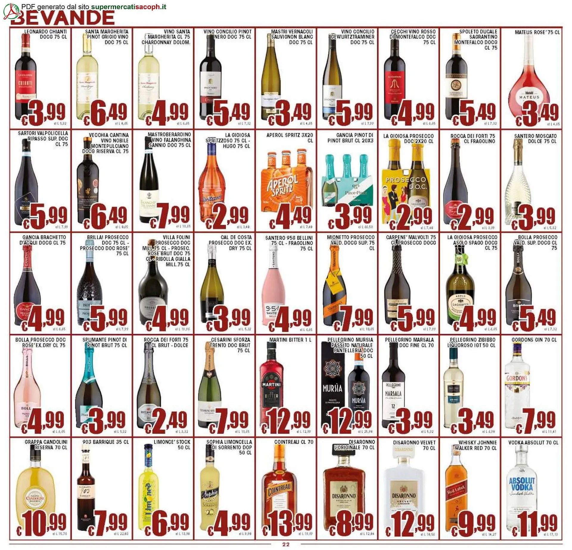 Volantino Sacoph da 16 dicembre a 24 dicembre di 2025 - Pagina del volantino 22