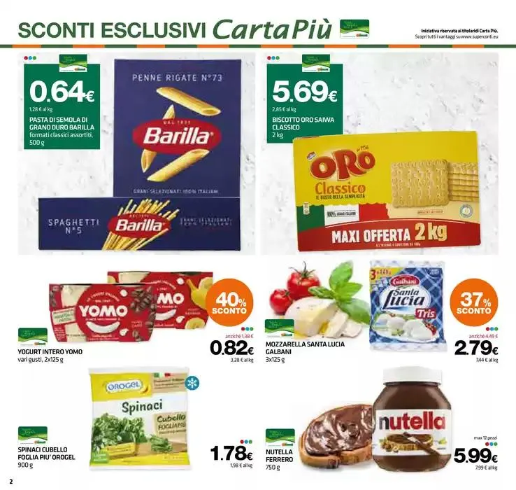 La certezza del risparmio da 27 febbraio a 12 marzo di 2025 - Pagina del volantino 2