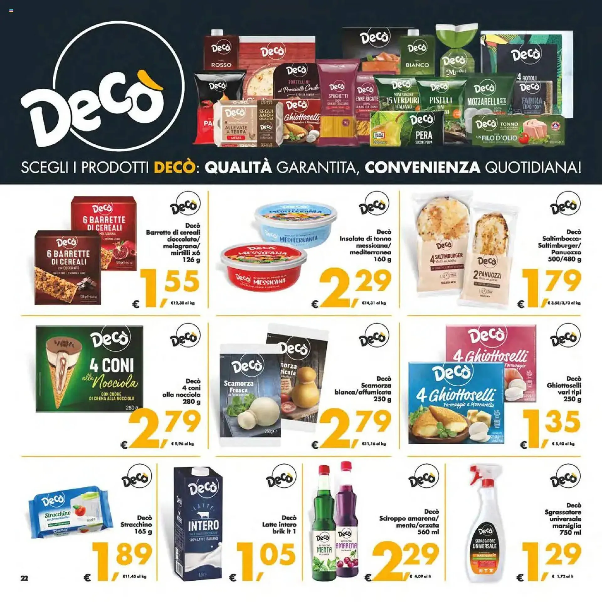 Volantino Gourmet Déco da 3 giugno a 12 giugno di 2025 - Pagina del volantino 22