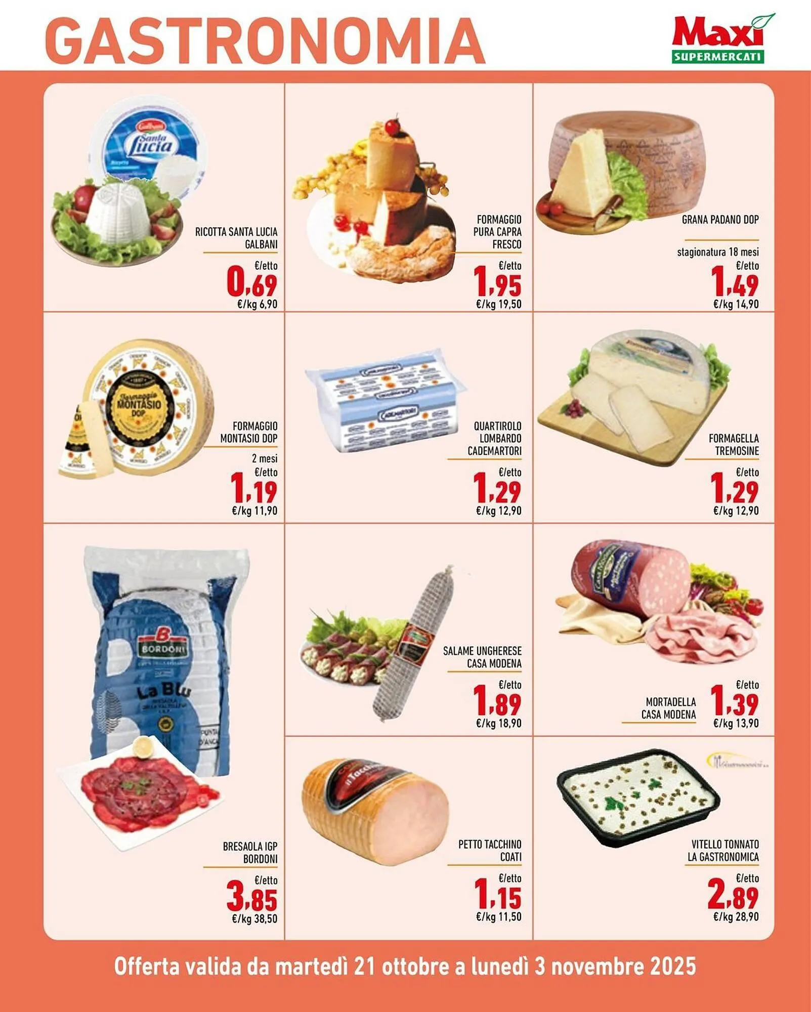 Volantino Maxi Supermercati da 21 ottobre a 3 novembre di 2025 - Pagina del volantino 3