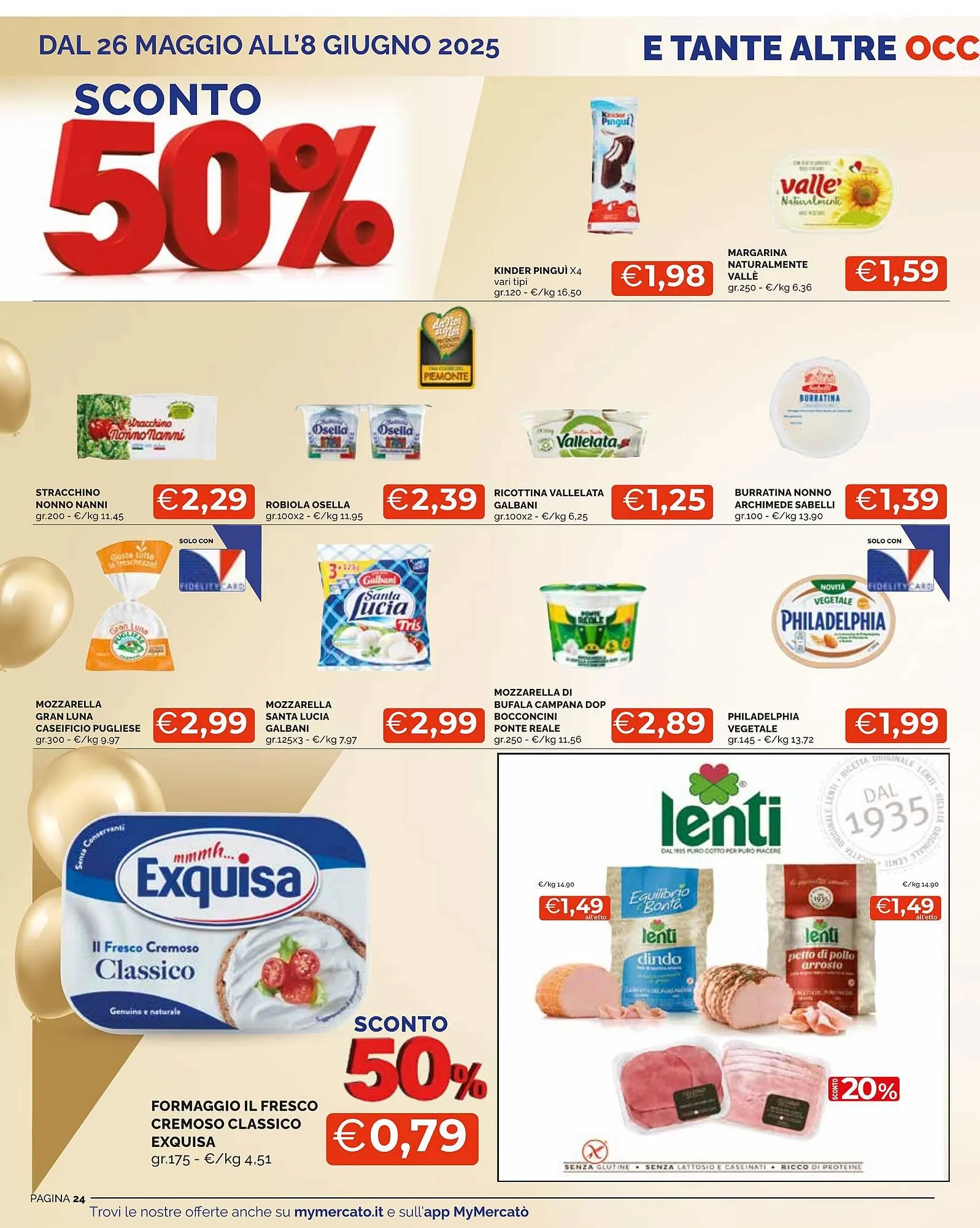 Volantino Mercatò Local da 26 maggio a 22 giugno di 2025 - Pagina del volantino 24