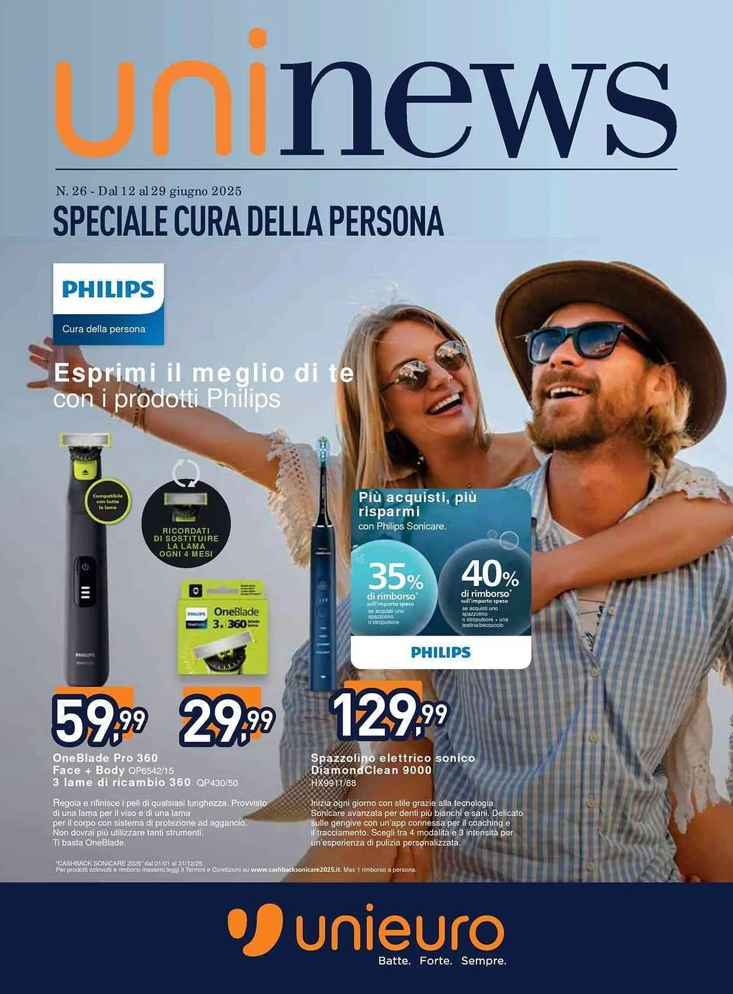 Volantino Unieuro da 12 giugno a 29 giugno di 2025 - Pagina del volantino 1