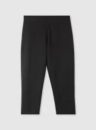 Pantaloni chino tinta unita Nero