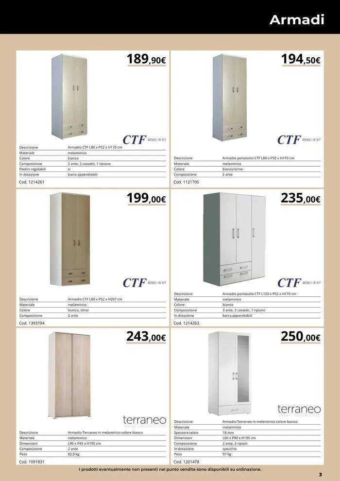 Catalogo Arredo da 3 aprile a 31 dicembre di 2024 - Pagina del volantino 3