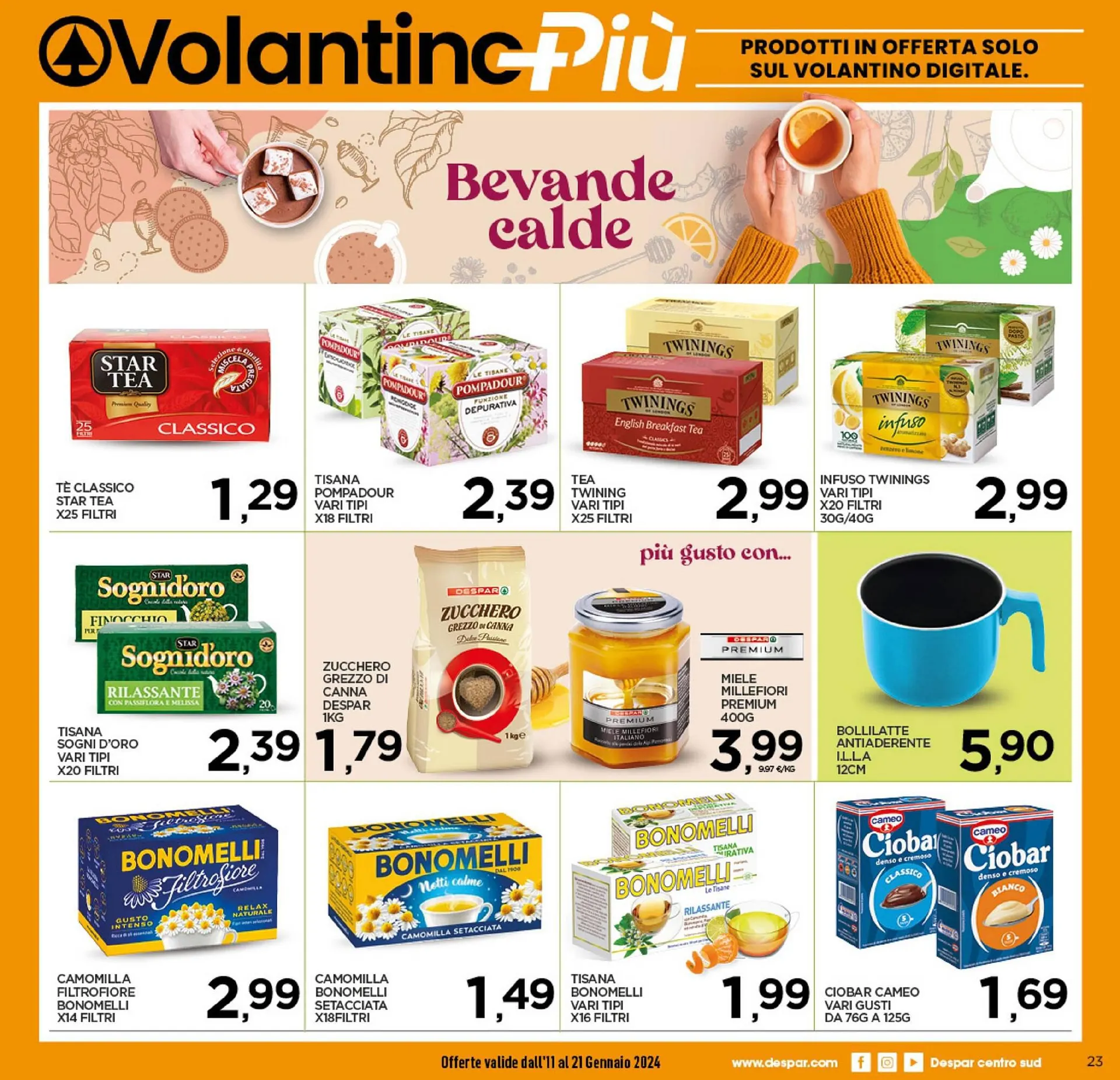 Volantino Iperspar da 11 gennaio a 21 gennaio di 2024 - Pagina del volantino 23