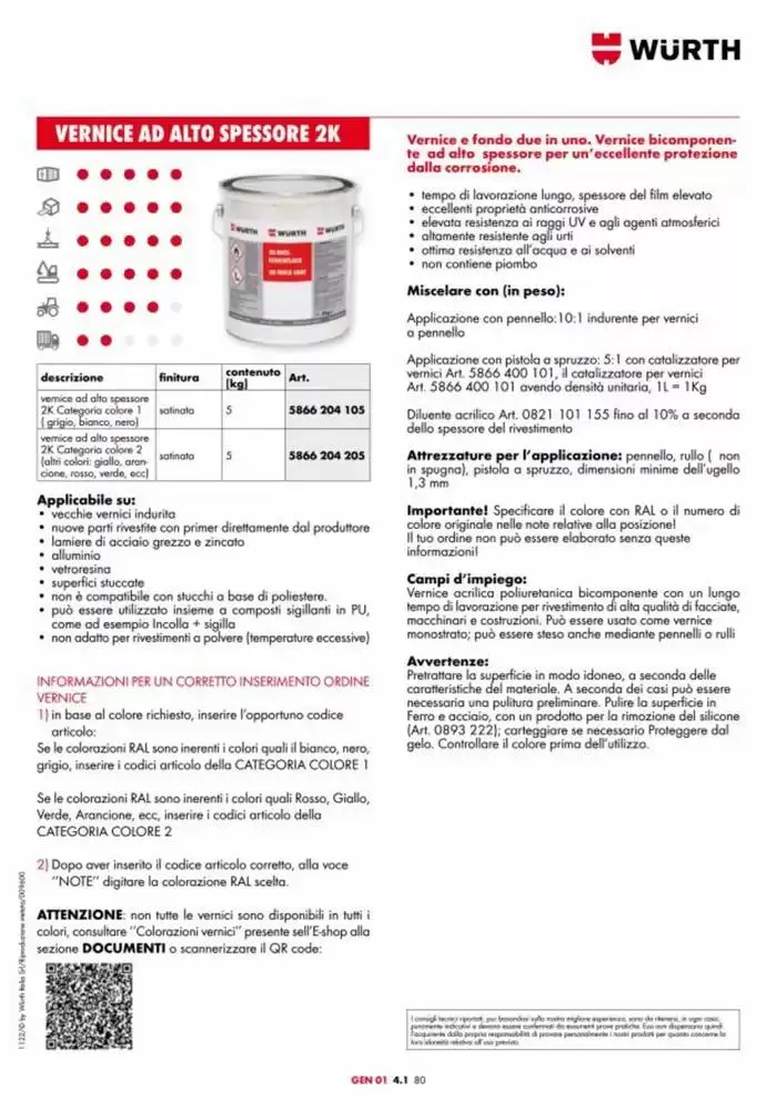 Catalogo generale da 29 aprile a 31 dicembre di 2025 - Pagina del volantino 264