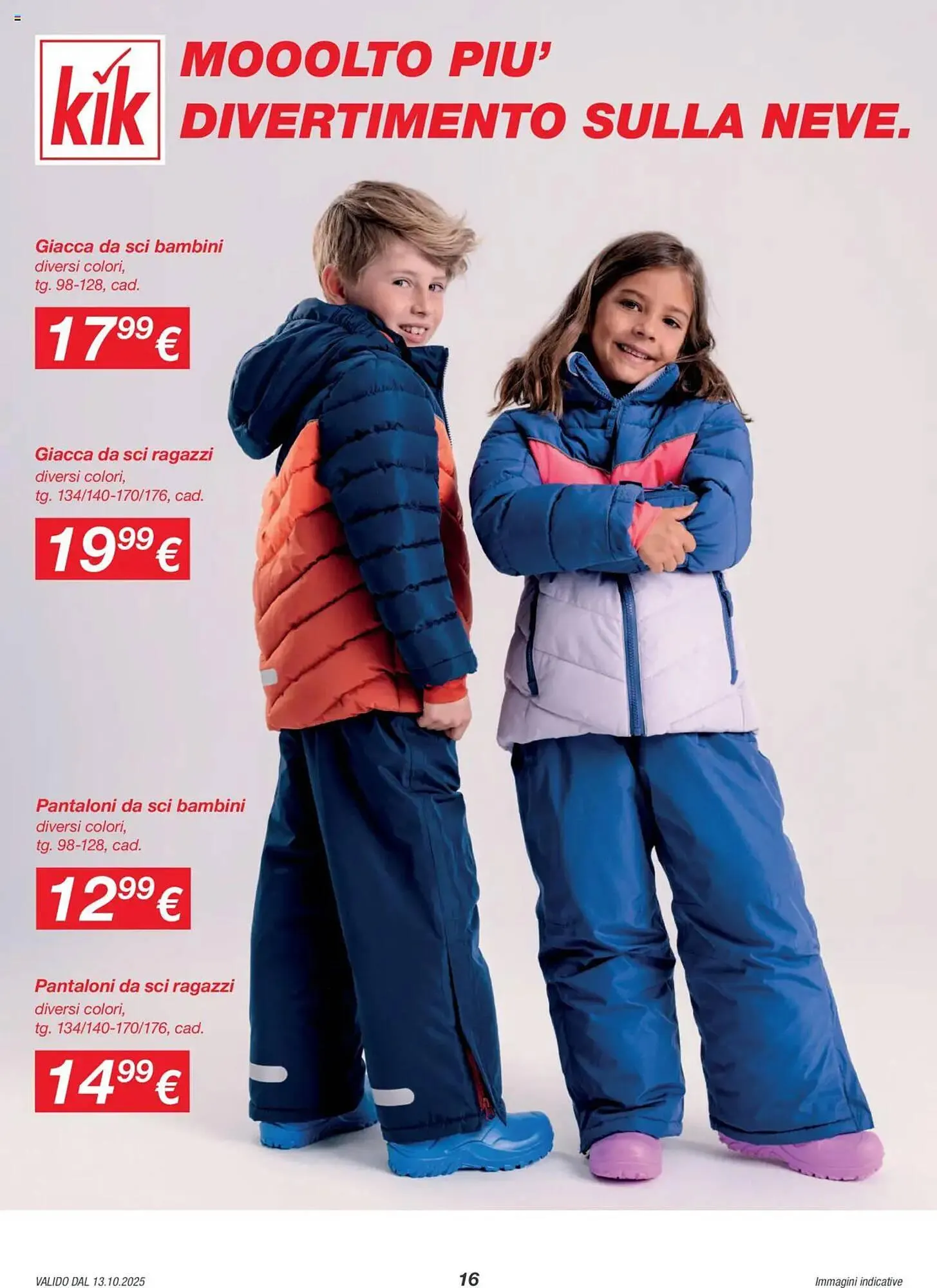 Volantino KiK da 13 ottobre a 7 novembre di 2025 - Pagina del volantino 16