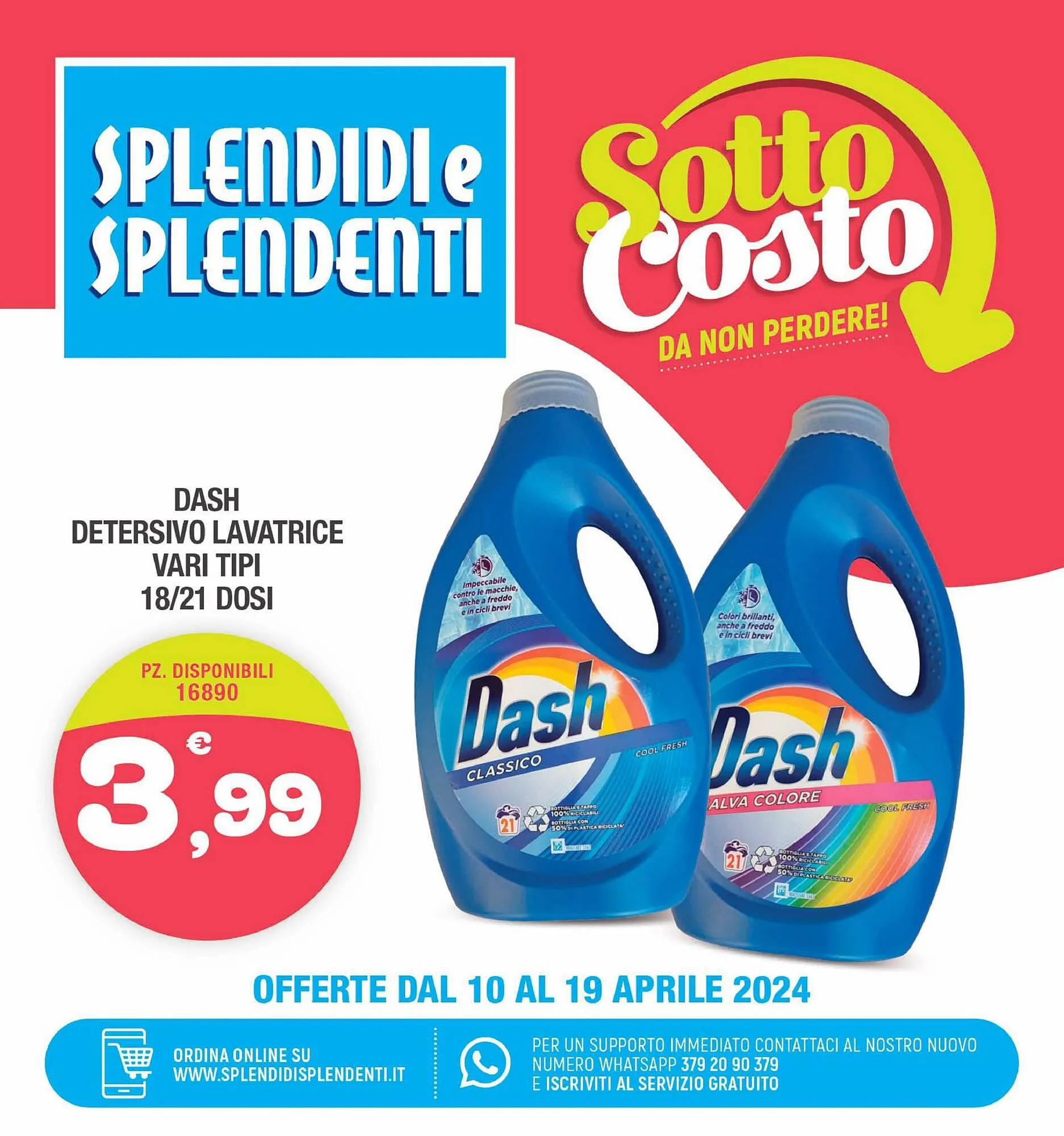 Volantino Splendidi e Splendenti da 10 aprile a 23 aprile di 2024 - Pagina del volantino 1