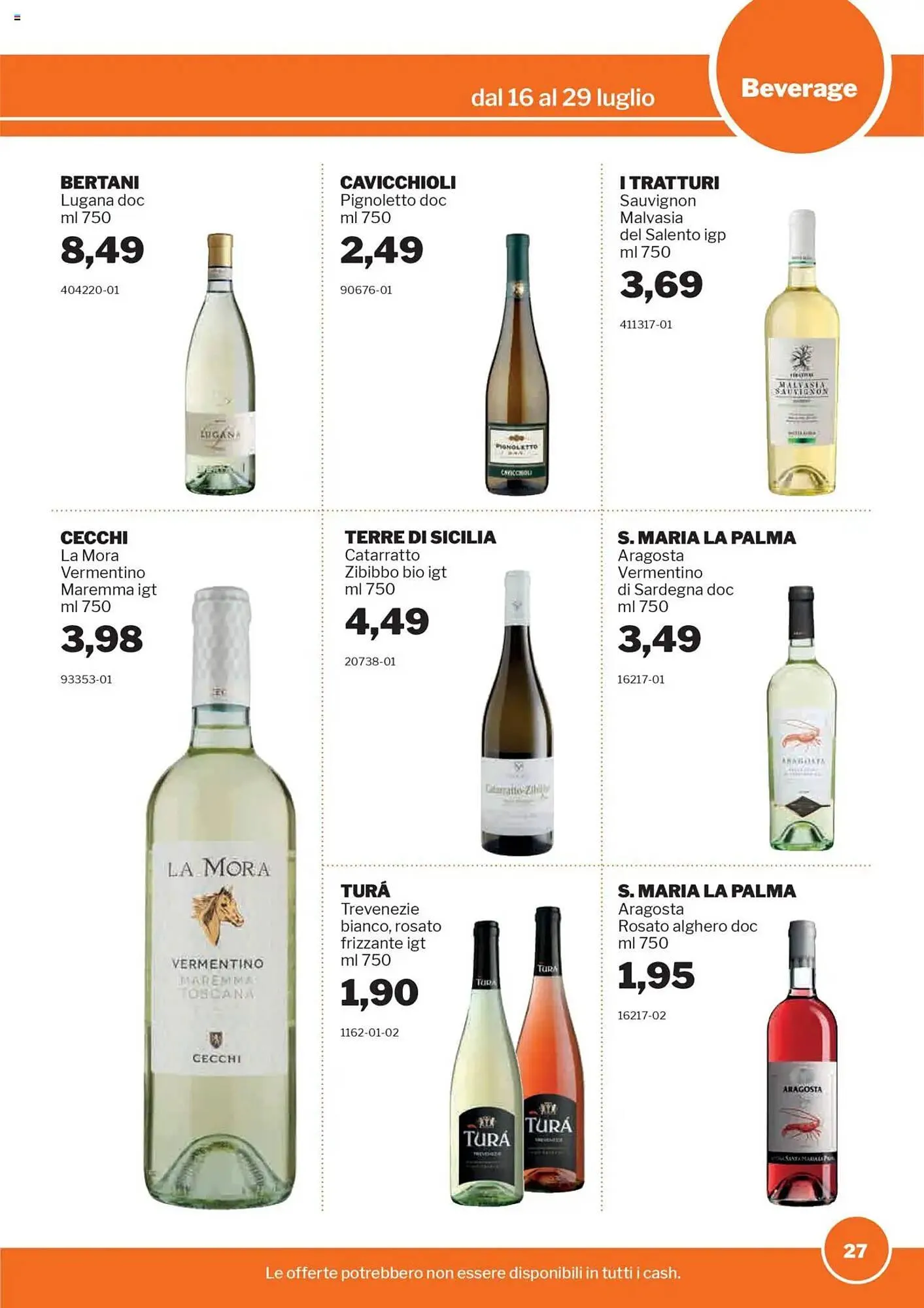 Volantino GrosMarket da 16 luglio a 29 luglio di 2025 - Pagina del volantino 27