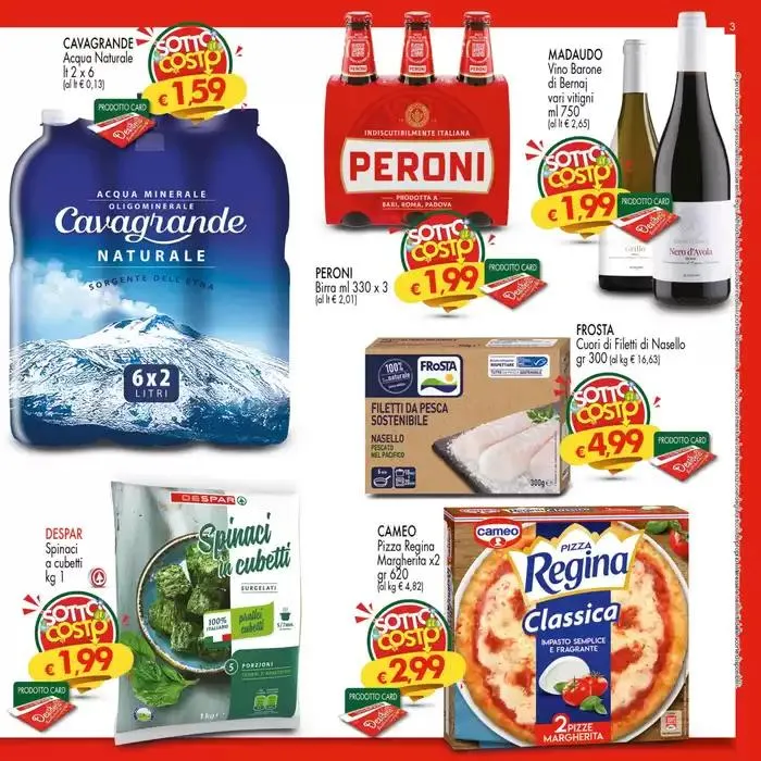 Sotto il costo da 27 marzo a 9 aprile di 2025 - Pagina del volantino 3
